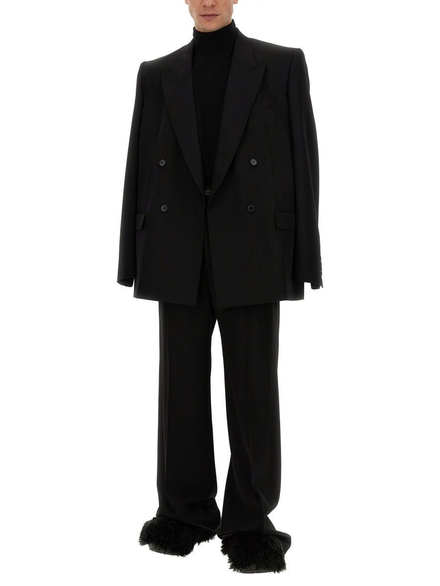 Balenciaga BALENCIAGA REGULAR FIT JACKET - BLACK Size US M / EU 48-50 / 2 - 2 Thumbnail