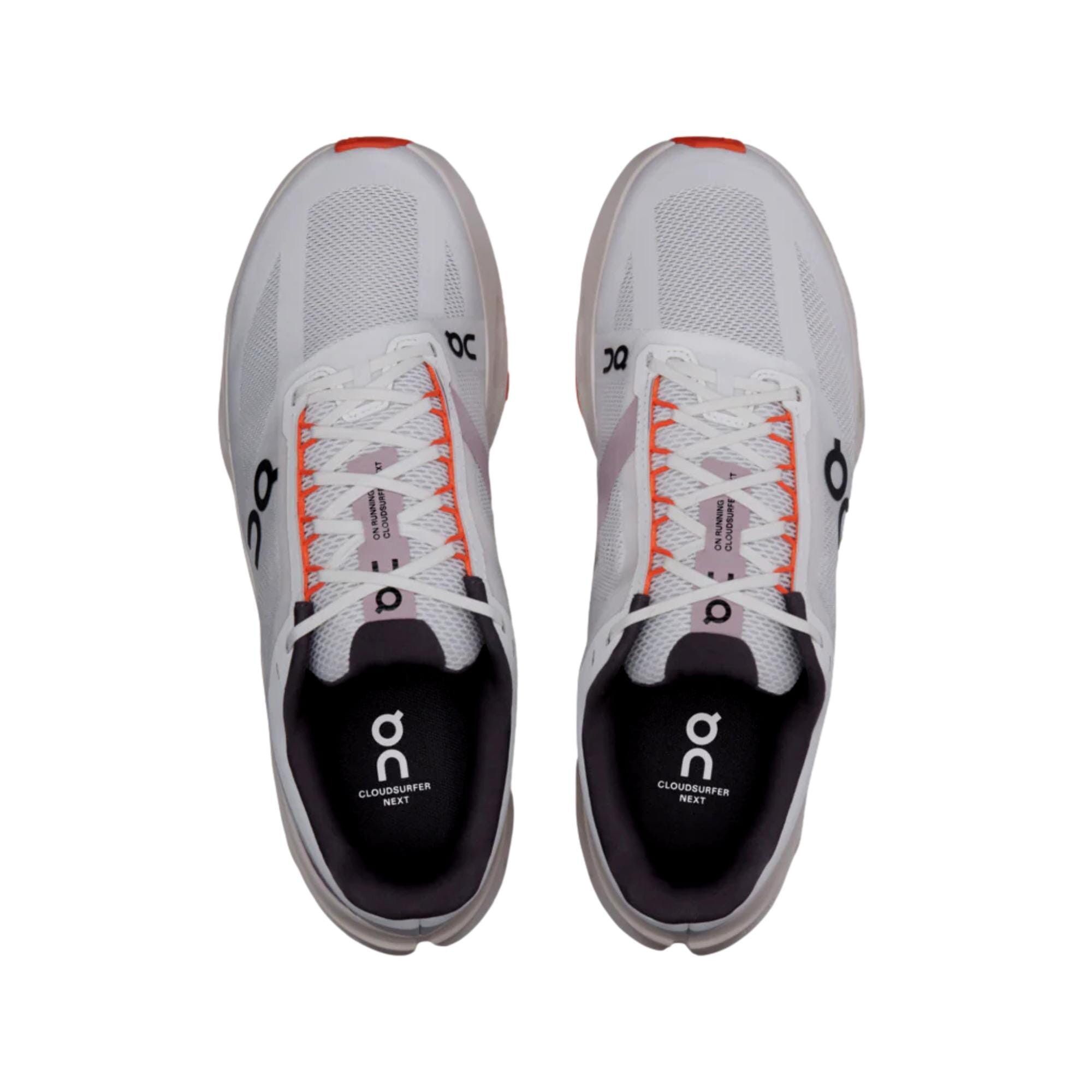 On Cloudsurfer Next White / Flame 3ME30020256 Size US 12 / EU 45 - 2 Thumbnail
