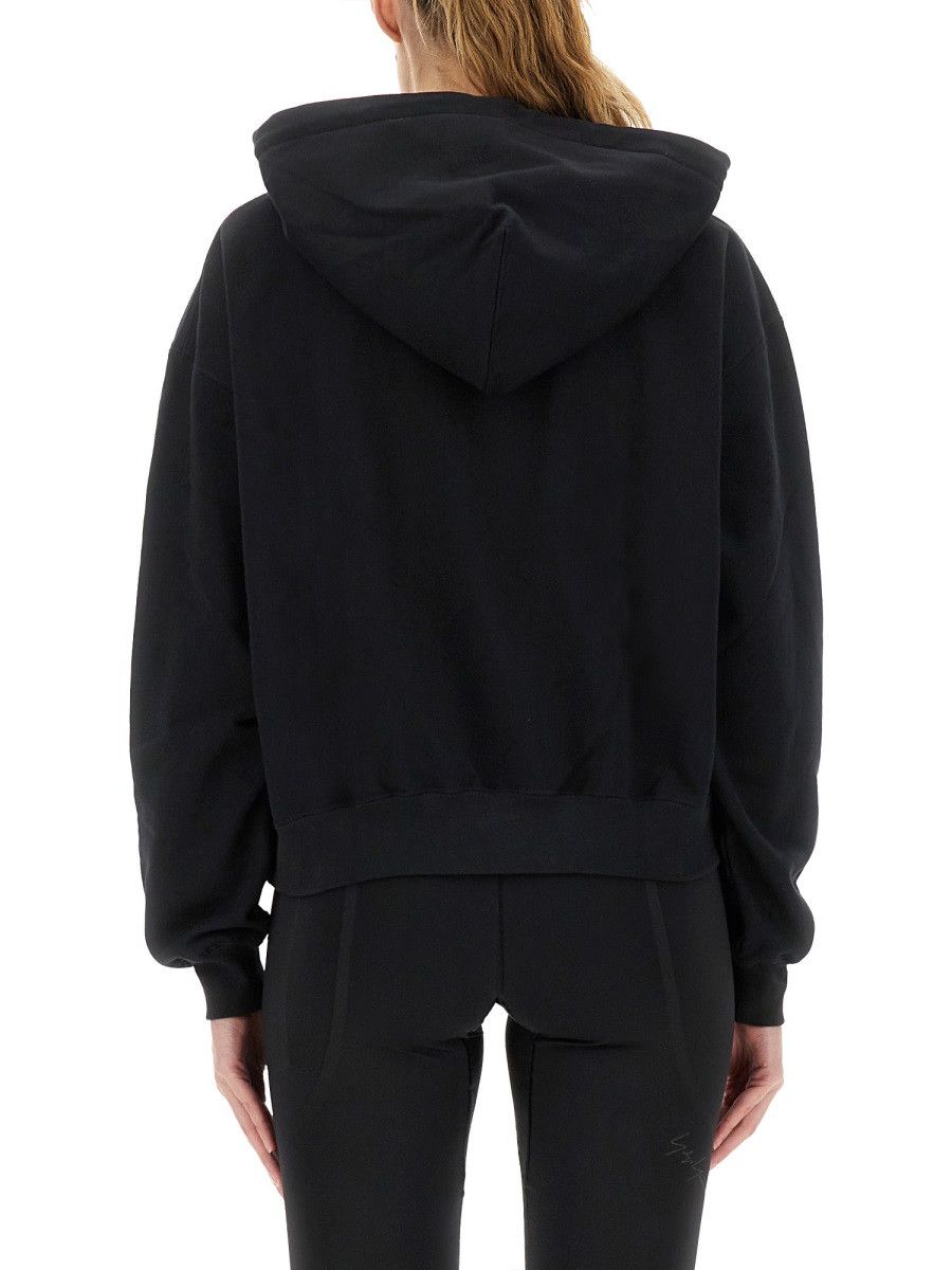 Y-3 Y-3 HOODIE WITH MATCHING LOGO - BLACK Size XS / US 0-2 / IT 36-38 - 3 Thumbnail