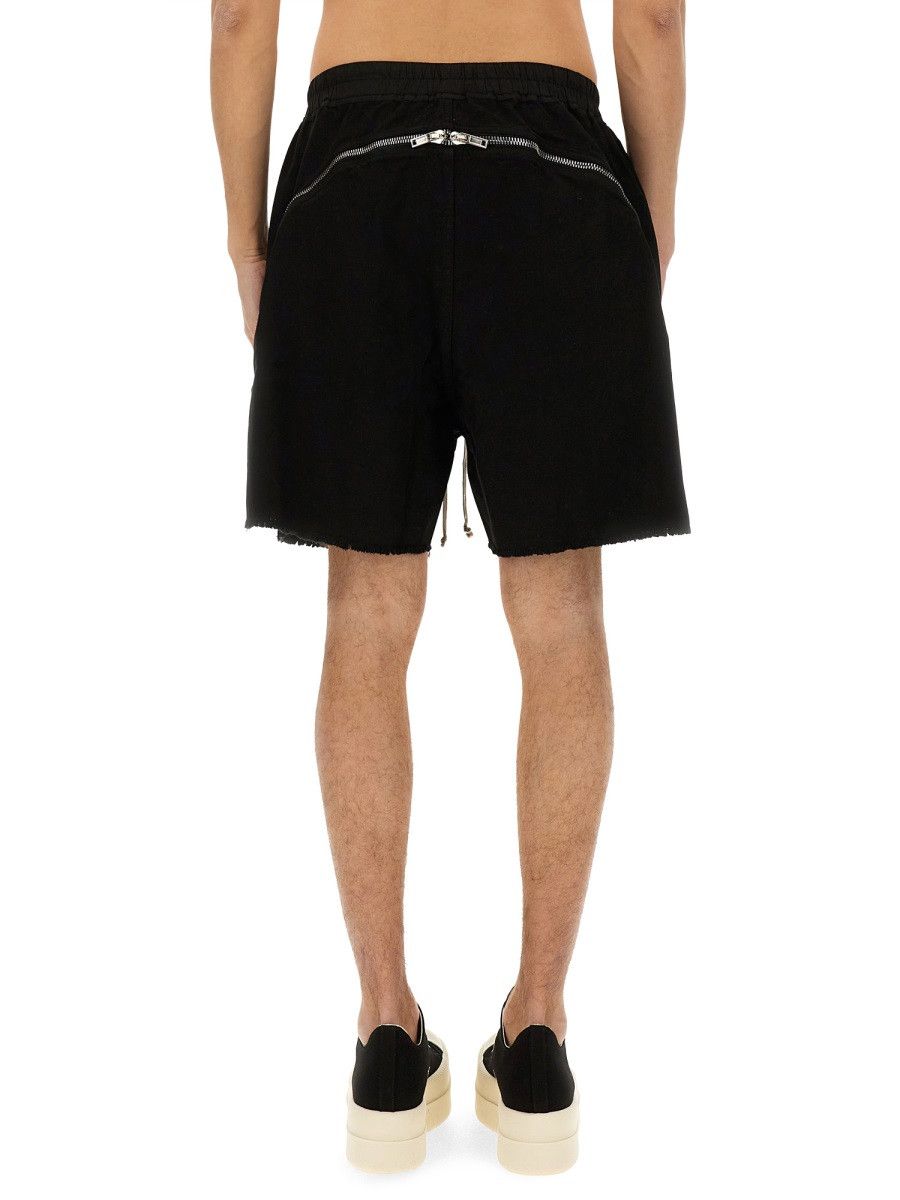 Rick Owens Drkshdw RICK OWENS DRKSHDW ZIPPERED BOXER SHORTS - BLACK Size US 34 / EU 50 - 3 Thumbnail