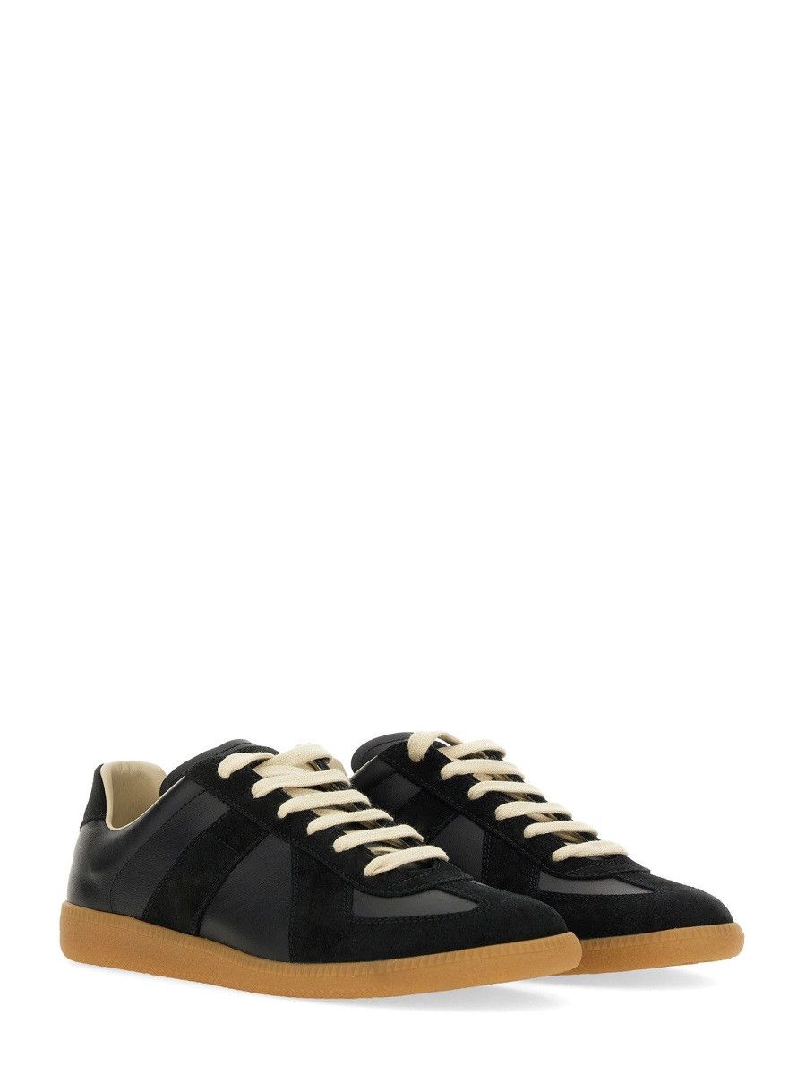 Maison Margiela MAISON MARGIELA "REPLICA" SNEAKER - BLACK (IT 36) Size US 6 / IT 36 - 2 Thumbnail