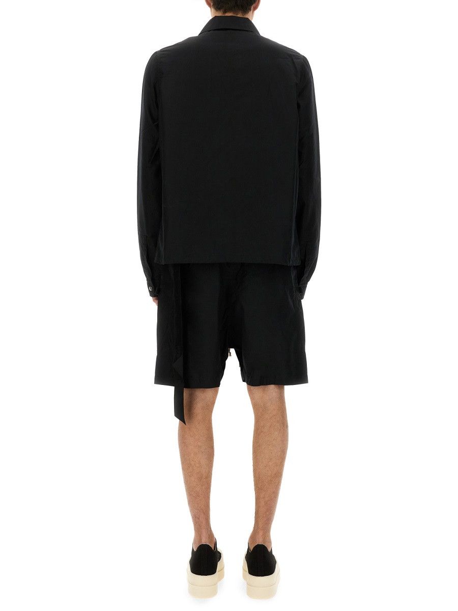 Rick Owens Drkshdw RICK OWENS DRKSHDW BUTTONED JACKET - BLACK Size US S / EU 44-46 / 1 - 3 Thumbnail