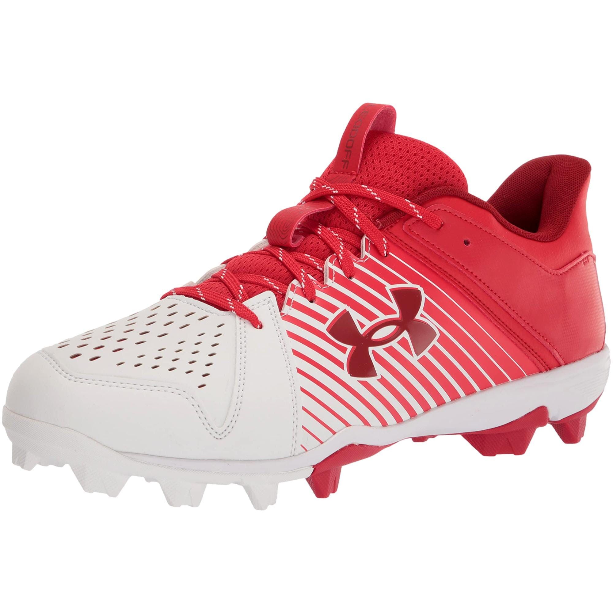 Under Armour Leadoff Low RM Red / White 3025589-600 Size US 13 / EU 46 - 3 Thumbnail