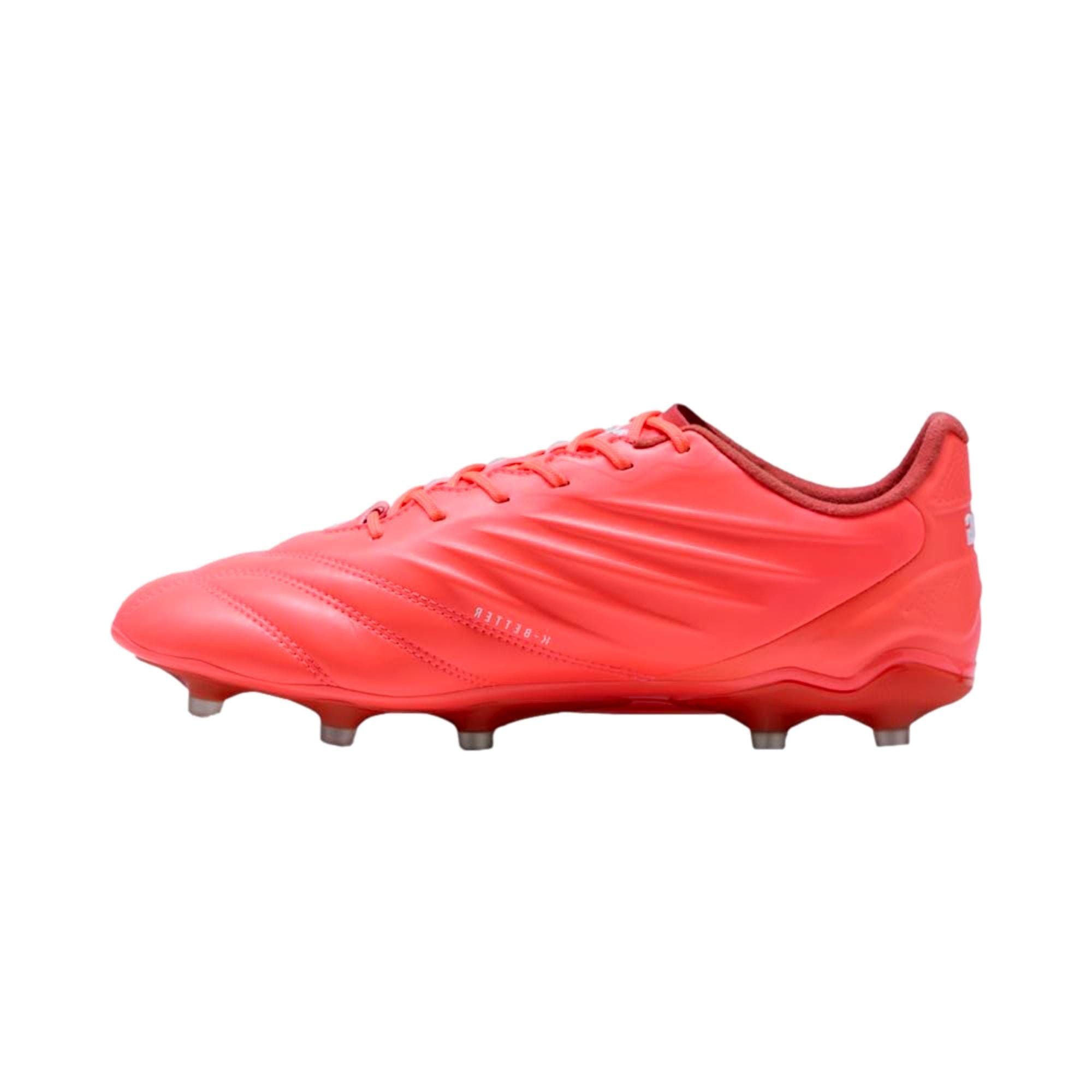 Puma King Pro FG / AG Glowing Red - White - Red Fire 108308-01 Size US 13 / EU 46 - 2 Thumbnail