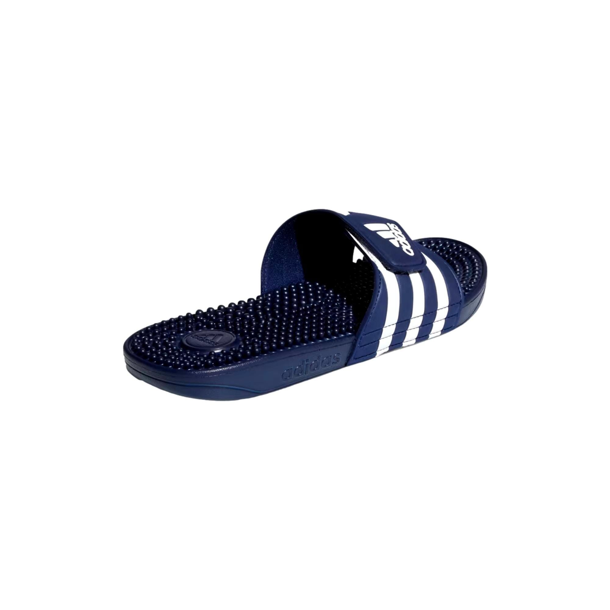 Adidas Adissage Dark Blue / Footwear White / Dark Blue F35579 Size US 13 / EU 46 - 4 Thumbnail