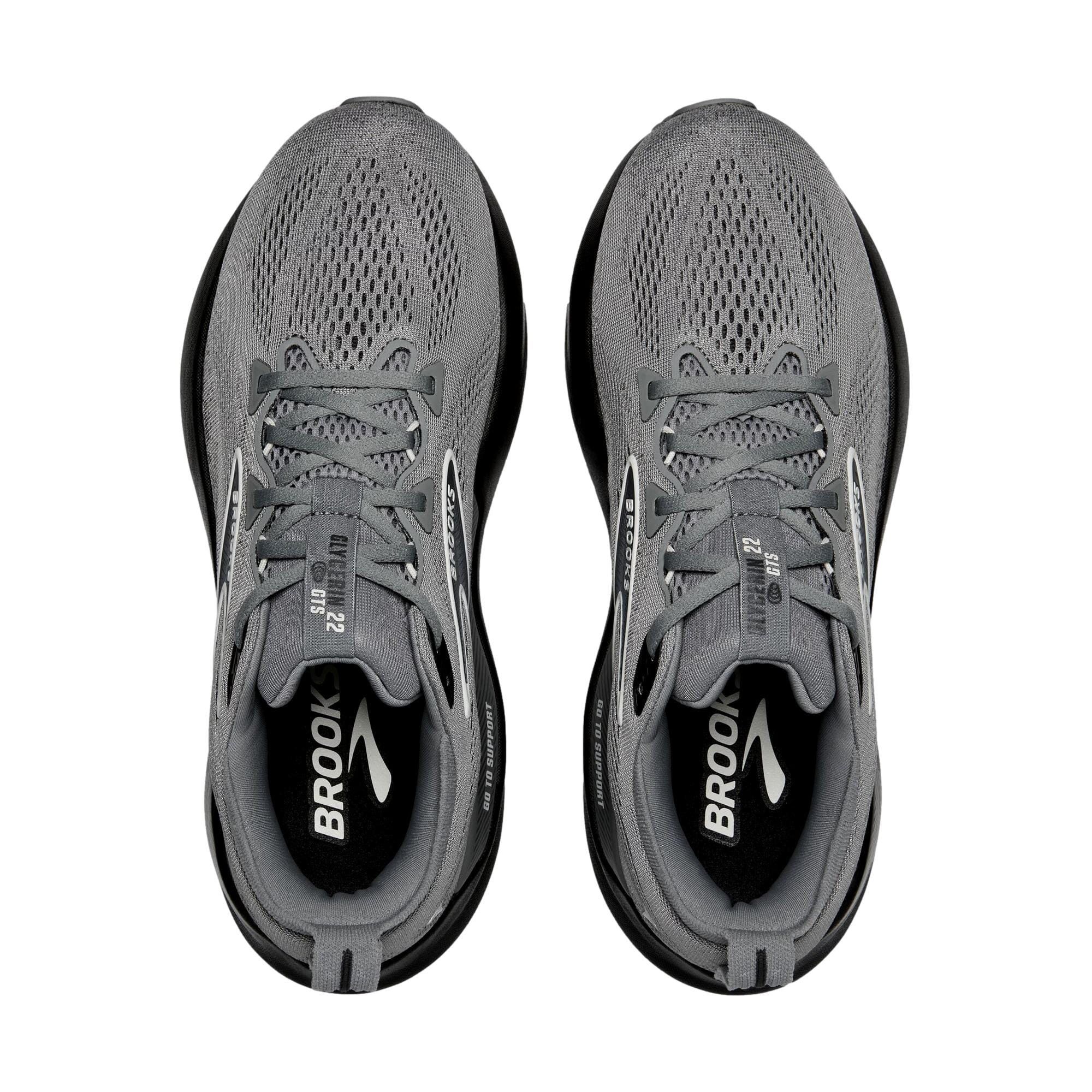 Brooks Glycerin GTS 22 Primer Gray / Ebony / Bluewash 110446 1D 078 Size US 15 / EU 48 - 2 Thumbnail