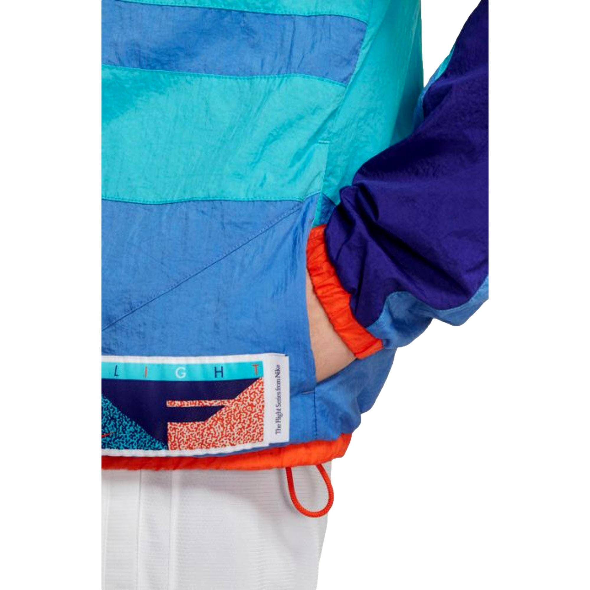 Nike Flight Basketball Jacket Blue / Orange CN8508-359 Size US L / EU 52-54 / 3 - 3 Thumbnail