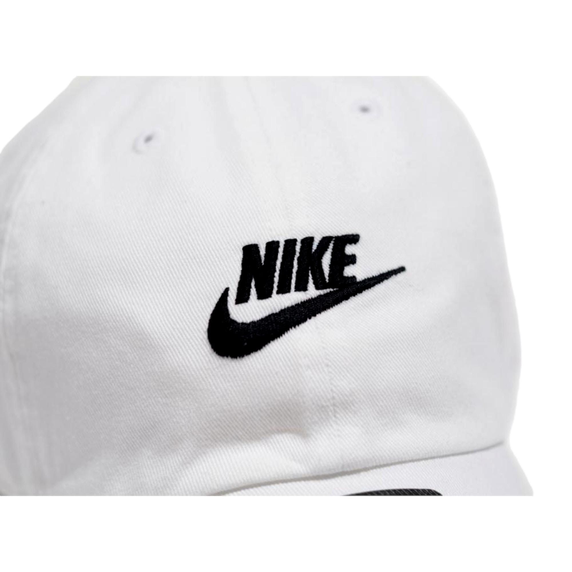 Nike Sportswear Heritage 86 Hat White / Black 913011-110 Size ONE SIZE - 2 Thumbnail