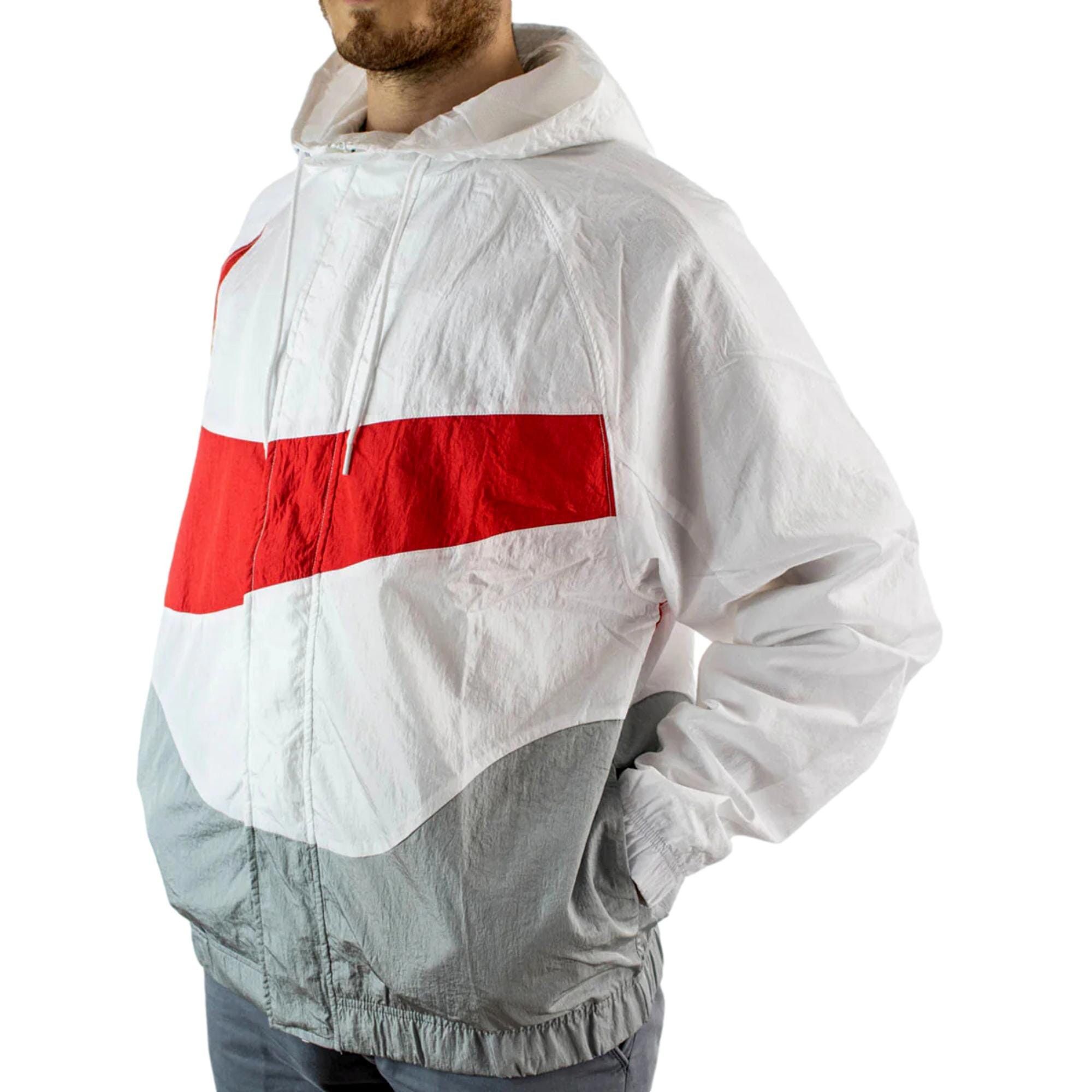 Nike Sportswear Swoosh Woven Lined Jacket White DD5967-100 Size US S / EU 44-46 / 1 - 2 Thumbnail
