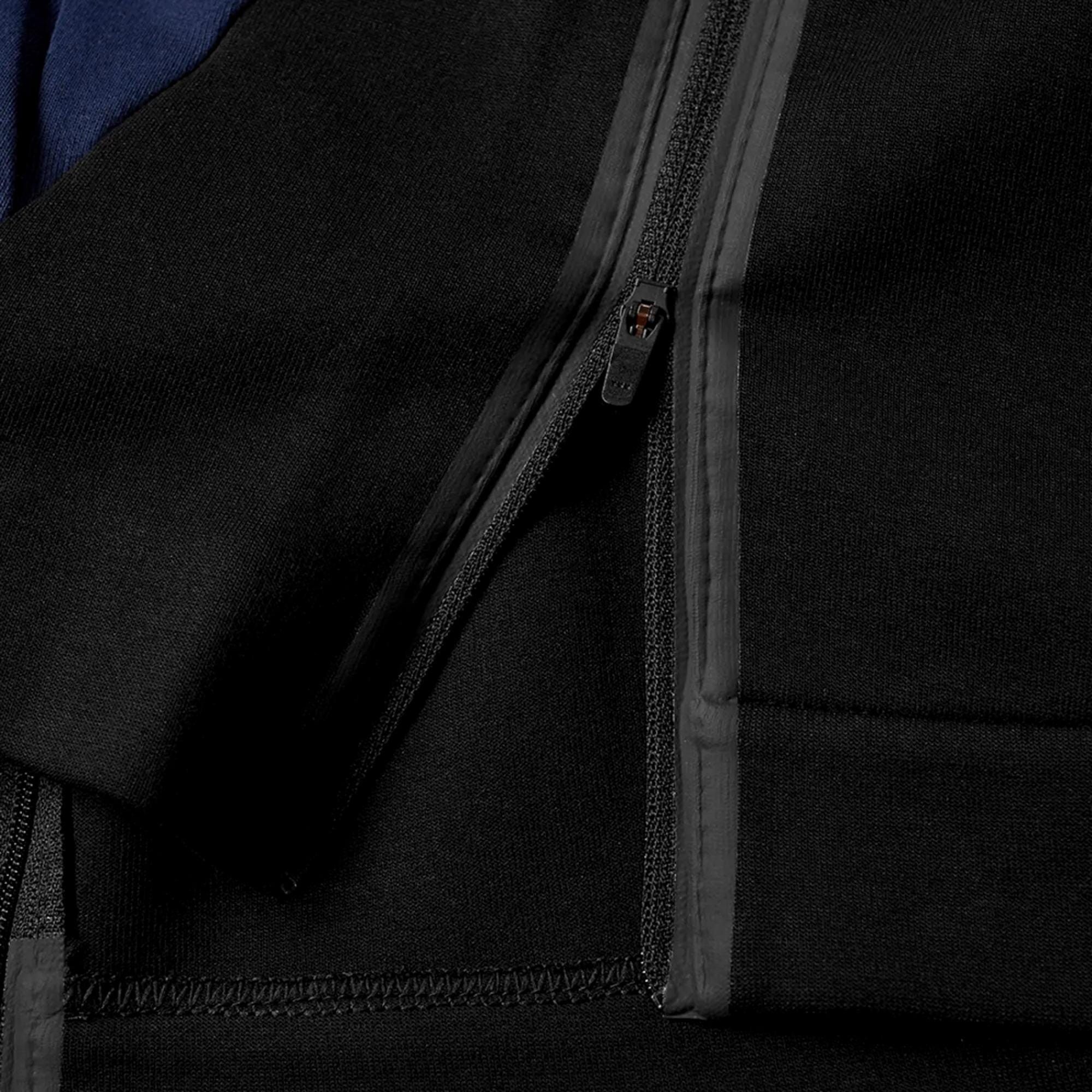 Nike Tech Fleece Half Zip Hoodie Obsidian Heather 884892-451 Size US S / EU 44-46 / 1 - 4 Thumbnail