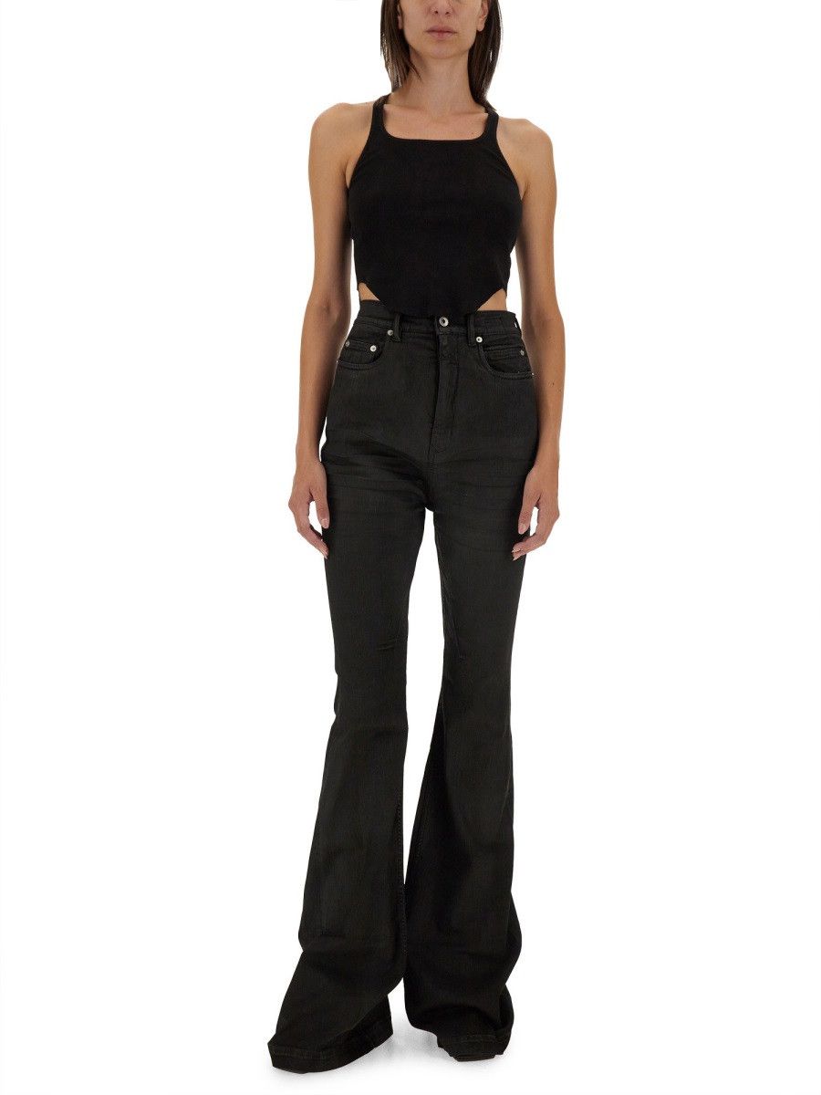 Rick Owens Drkshdw RICK OWENS DRKSHDW TANK TOP - BLACK Size M / US 6-8 / IT 42-44 - 2 Thumbnail