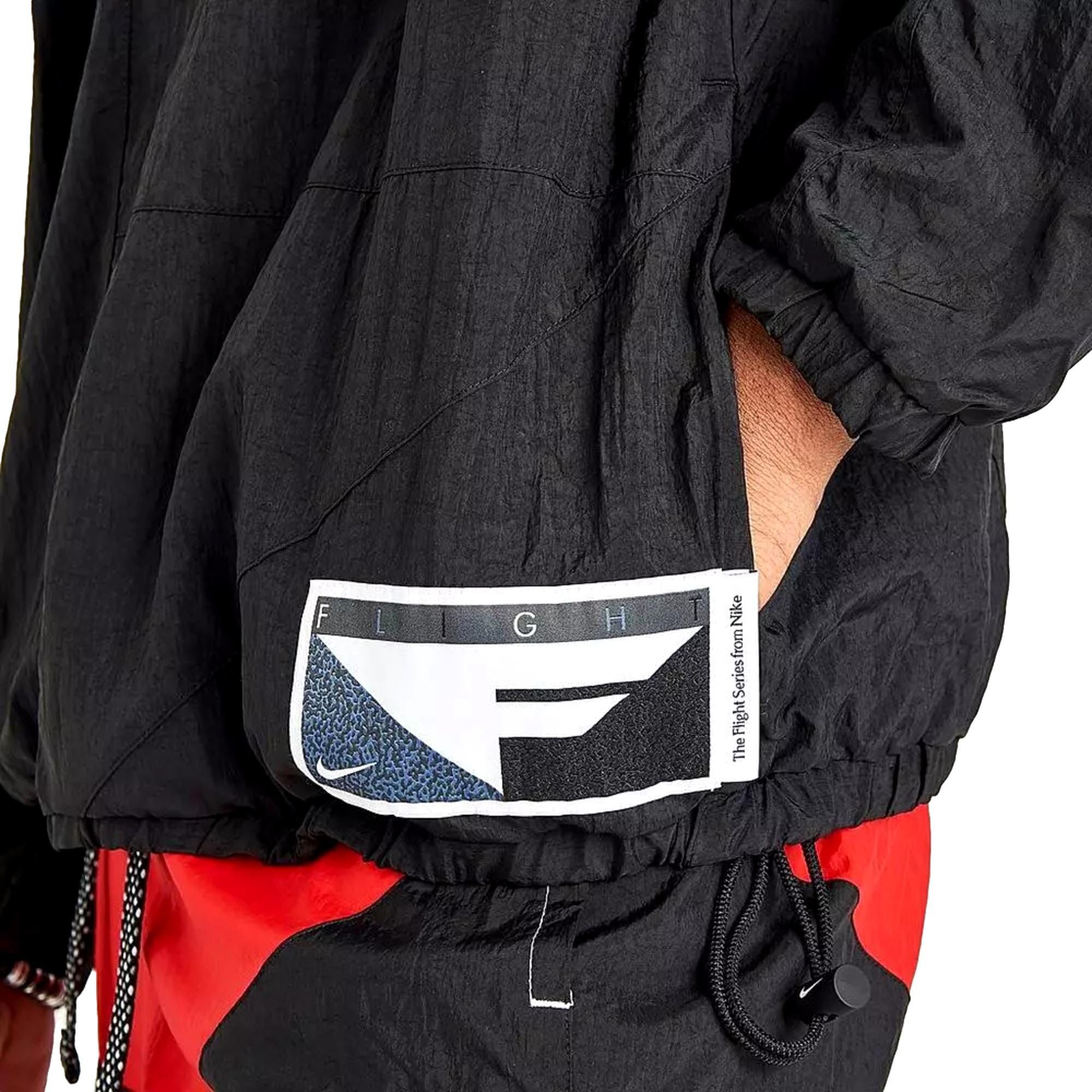 Nike Flight Basketball Jacket Black / Black CN8508-014 Size US XXL / EU 58 / 5 - 3 Thumbnail