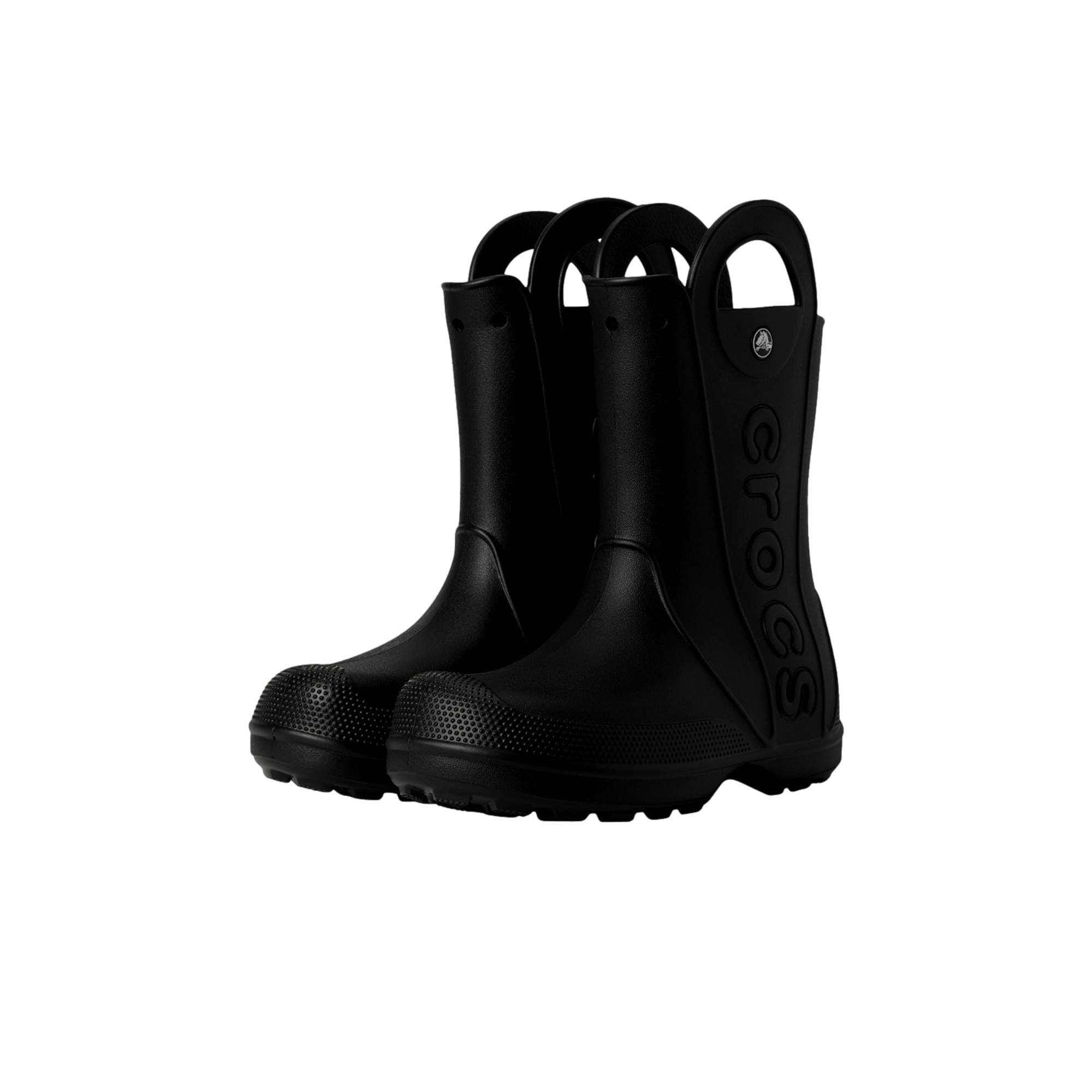 Crocs Handle it Rain Boot Black 210956-001 Size US 5 / IT 35 - 2 Thumbnail