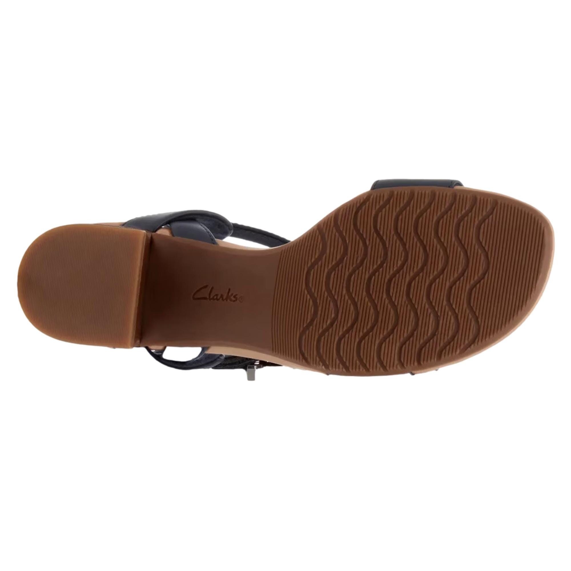 Clarks Desirae Rowan Sandal Navy 261785114025 Size US 5 / IT 35 - 3 Thumbnail