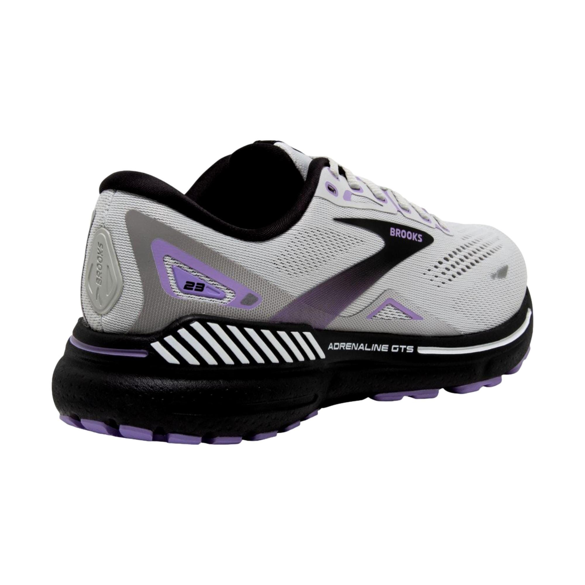 Brooks Adrenaline GTS 23 Grey / Black / Purple 120381 1B 039 Size US 5.5 / IT 35.5 - 4 Thumbnail