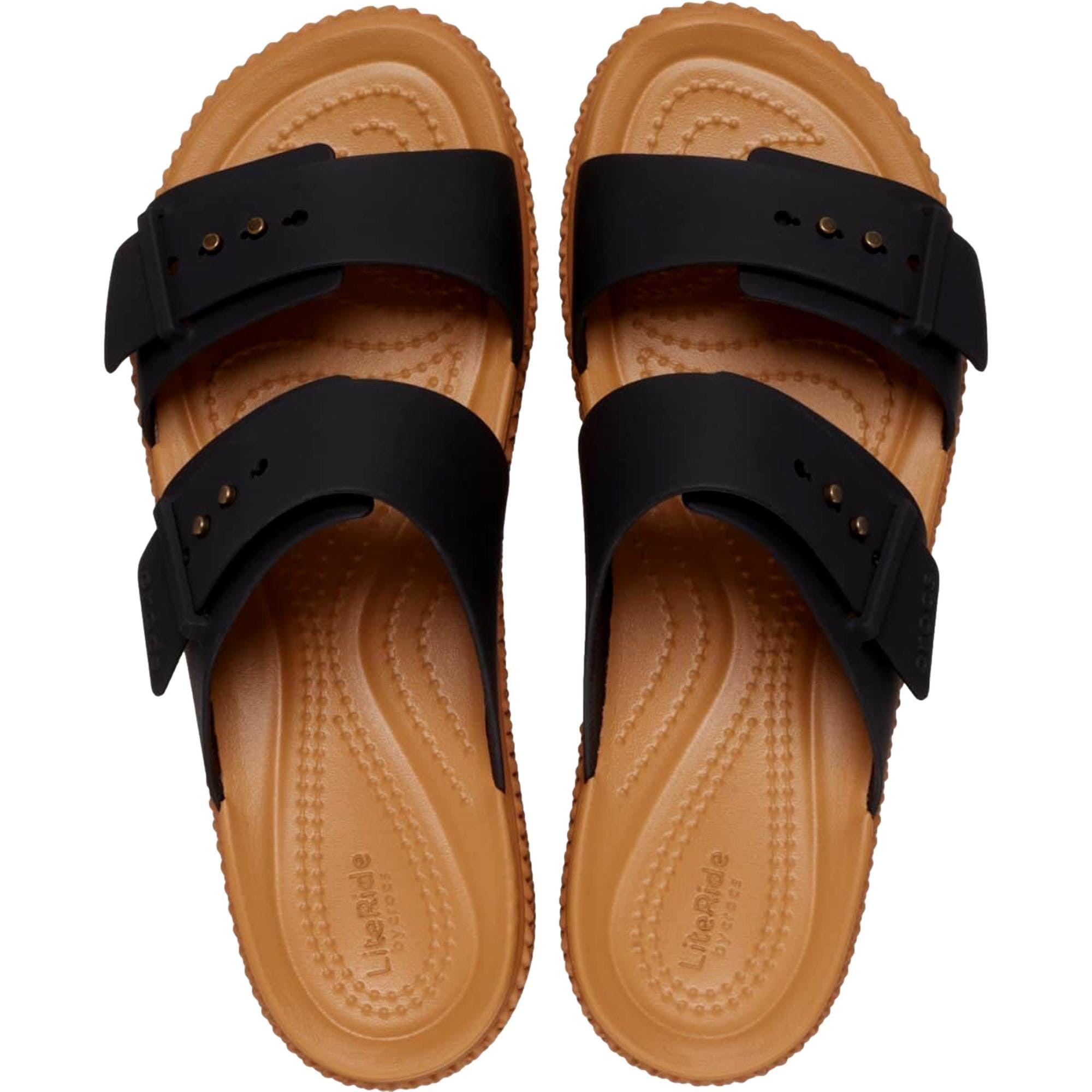 Crocs Brooklyn Woven Buckle Black 209978-001 Size US 6 / IT 36 - 2 Thumbnail