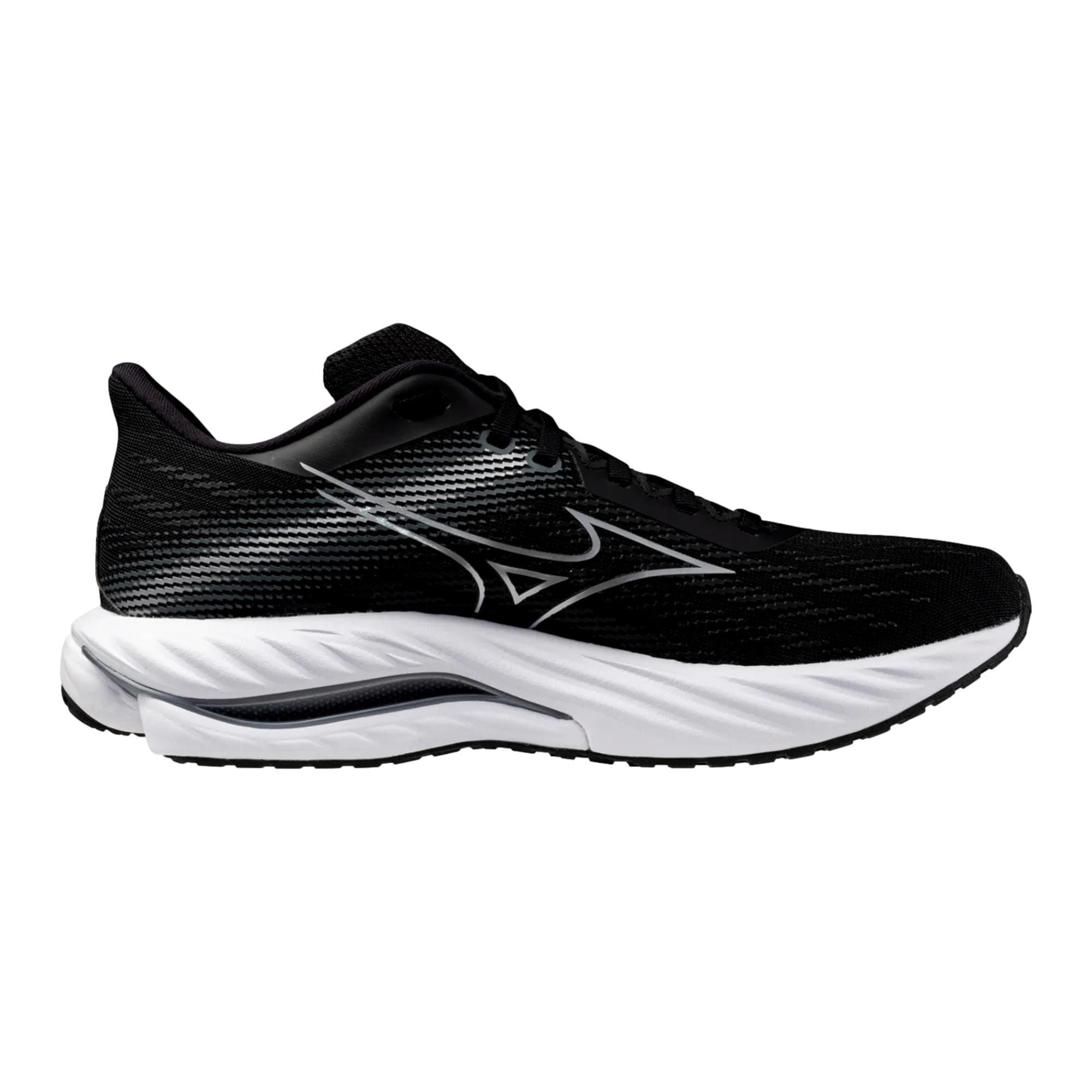 Mizuno Wave Inspire 21 Black / Silver 411491.9073 Size US 6 / IT 36 - 2 Thumbnail