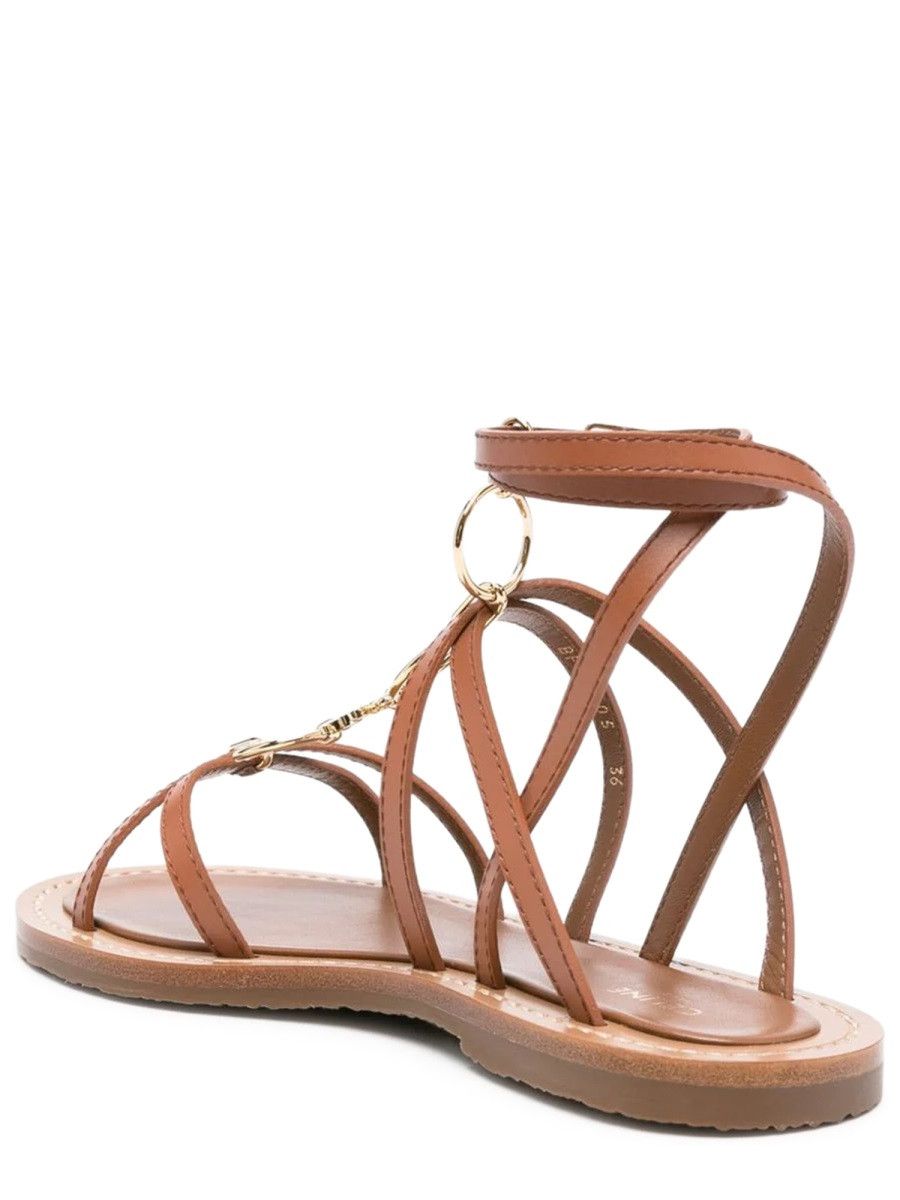 Celine CELINE SANDAL "LYMPIA" - BROWN (IT 40) Size US 10 / IT 40 - 4 Thumbnail