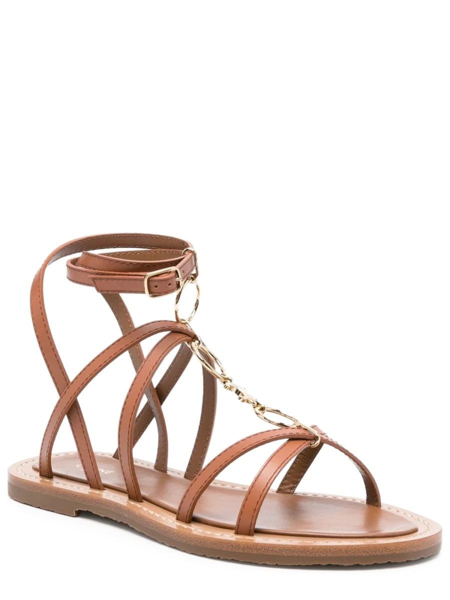 Celine CELINE SANDAL "LYMPIA" - BROWN (IT 40) Size US 10 / IT 40 - 2 Thumbnail