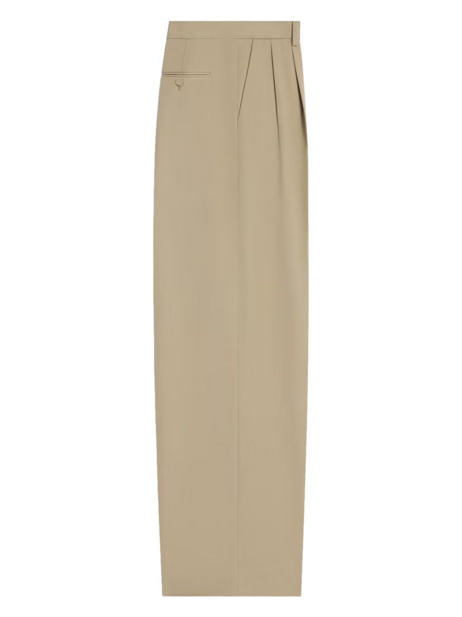 Celine CELINE STRAIGHT PANTS - BEIGE (FR 36) Size 26" / US 2 / IT 38 - 2 Thumbnail
