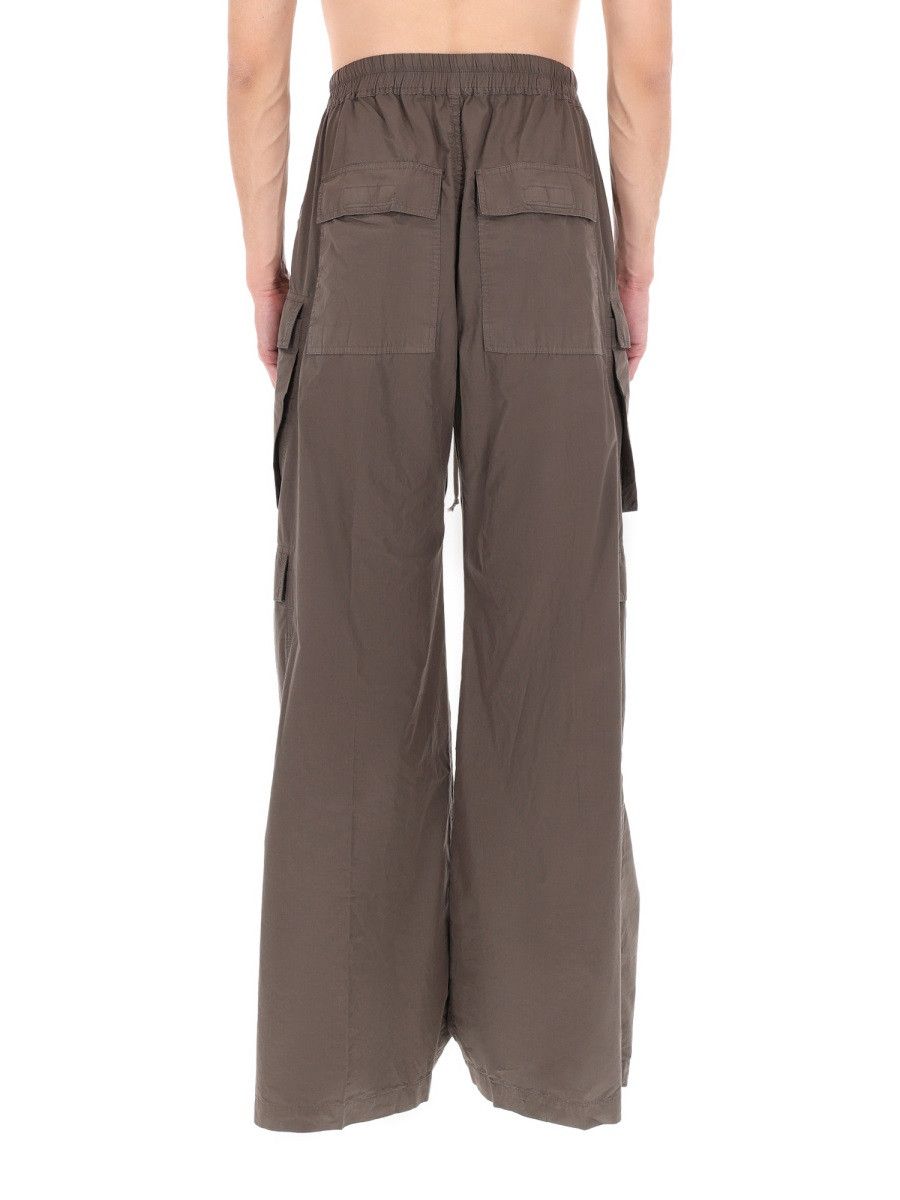 Rick Owens Drkshdw RICK OWENS DRKSHDW PANTALONE CARGO "JUMBO BELAS" - BROWN Size US 34 / EU 50 - 4 Thumbnail