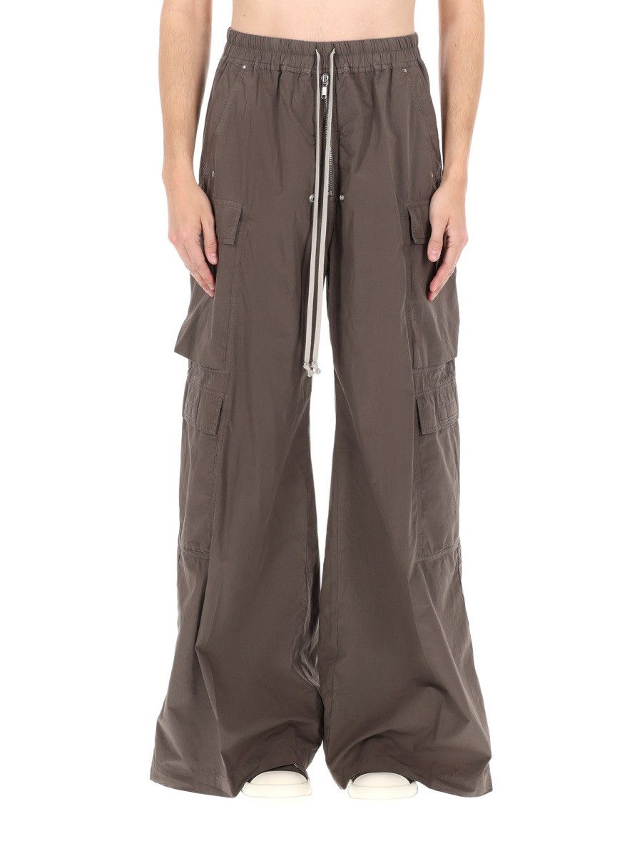 Rick Owens Drkshdw RICK OWENS DRKSHDW PANTALONE CARGO "JUMBO BELAS" - BROWN Size US 32 / EU 48 - 5 Thumbnail