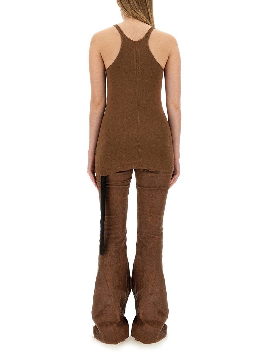 Rick Owens Drkshdw RICK OWENS DRKSHDW "RACER BACK" T-SHIRT - BROWN Size M / US 6-8 / IT 42-44 - 4 Thumbnail