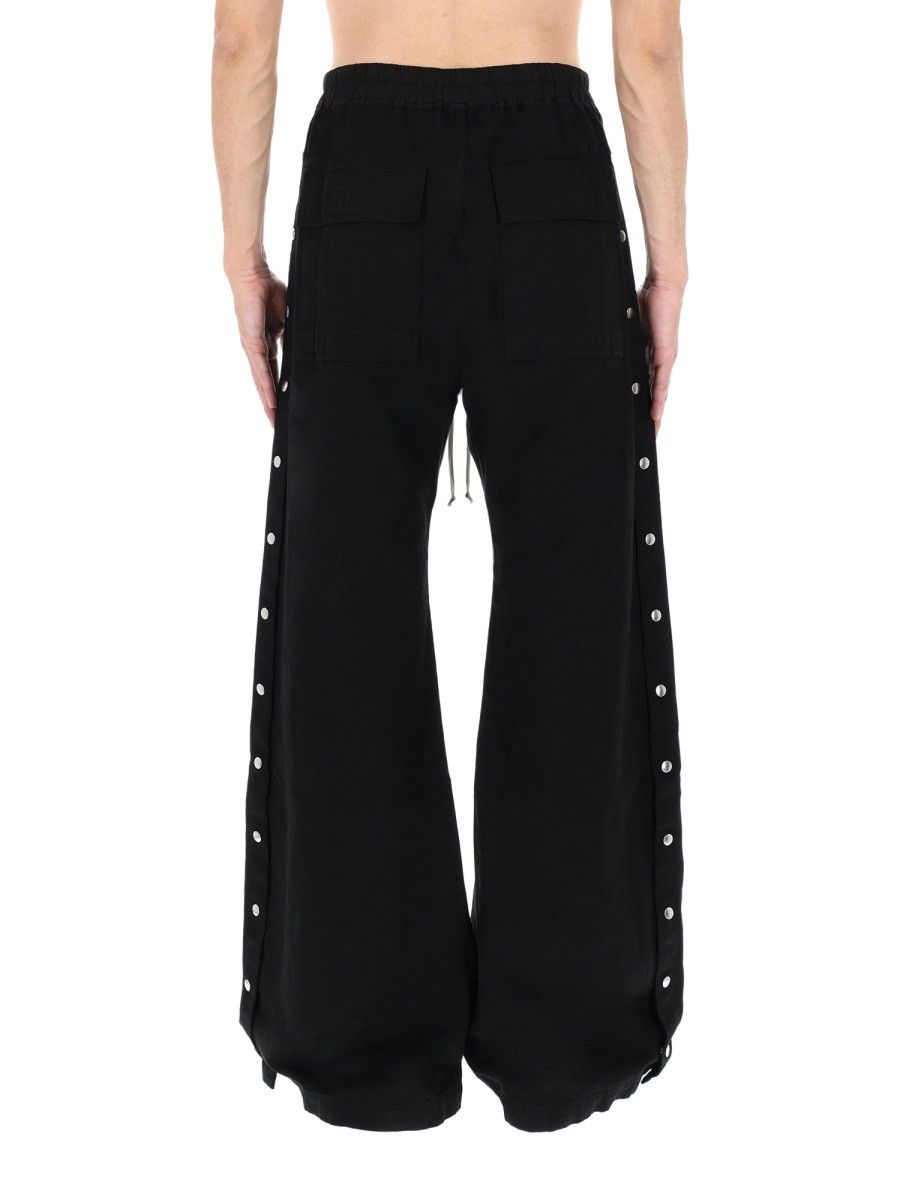 Rick Owens Drkshdw RICK OWENS DRKSHDW PANTALONE "WIDE PUSHER" - BLACK Size US 32 / EU 48 - 5 Thumbnail
