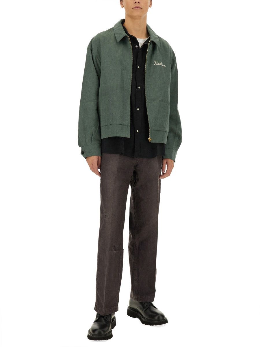 Visvim VISVIM SHIRT WITH LOGO - BLACK (NUMERIC 3) Size US L / EU 52-54 / 3 - 2 Thumbnail