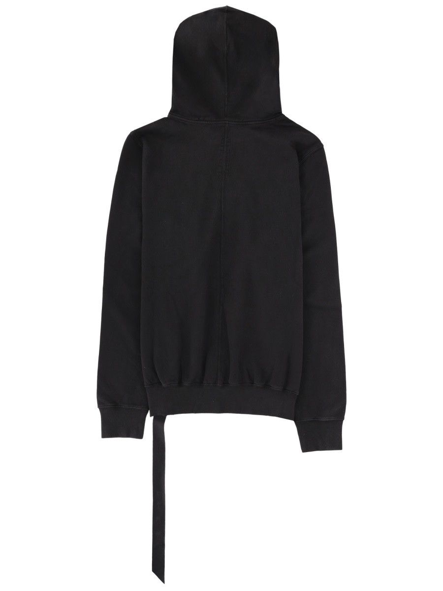 Rick Owens Drkshdw RICK OWENS DRKSHDW FELPA CON CAPPUCCIO OVERSIZE - BLACK Size US L / EU 52-54 / 3 - 2 Thumbnail