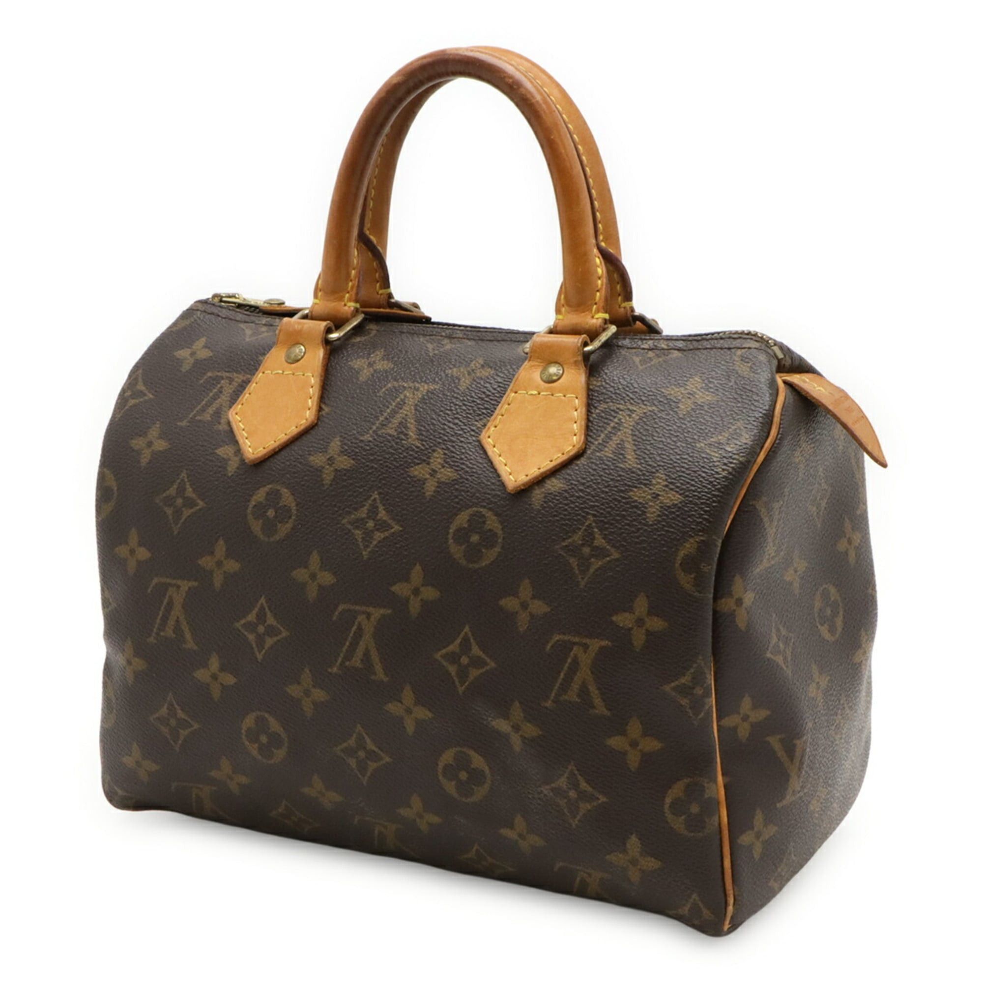 Louis Vuitton Louis Vuitton Monogram Speedy 25 Handbag M41528 Size ONE SIZE - 3 Thumbnail