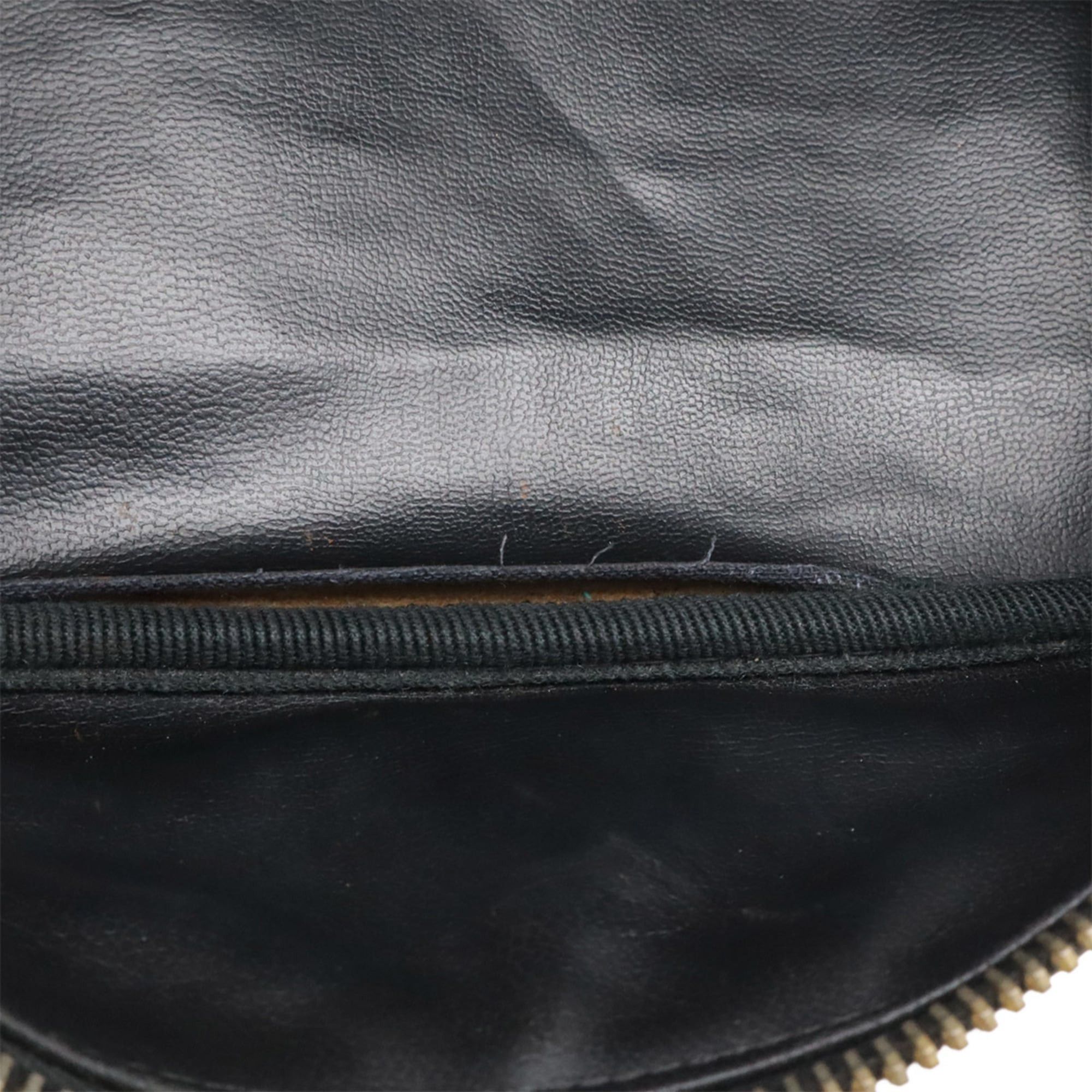 Chanel CHANEL Coco Mark Vanity Bag, Handbag, Pouch, Caviar Leather, Black, A01997 Size ONE SIZE - 8 Thumbnail