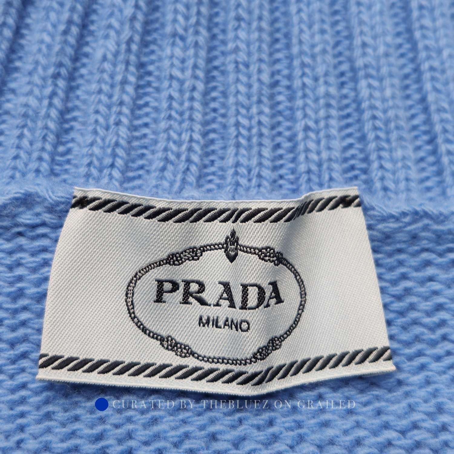 Prada Luxurious Wool Cashmere Turtleneck Sweater Size US S / EU 44-46 / 1 - 4 Thumbnail