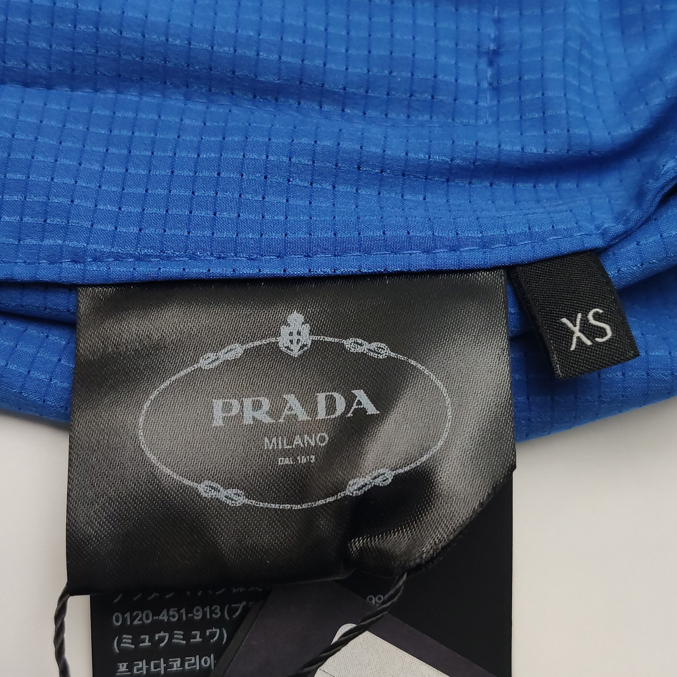 Prada Stylish Blue Logo Shorts in Size 28 Size US 28 / EU 44 - 11 Thumbnail