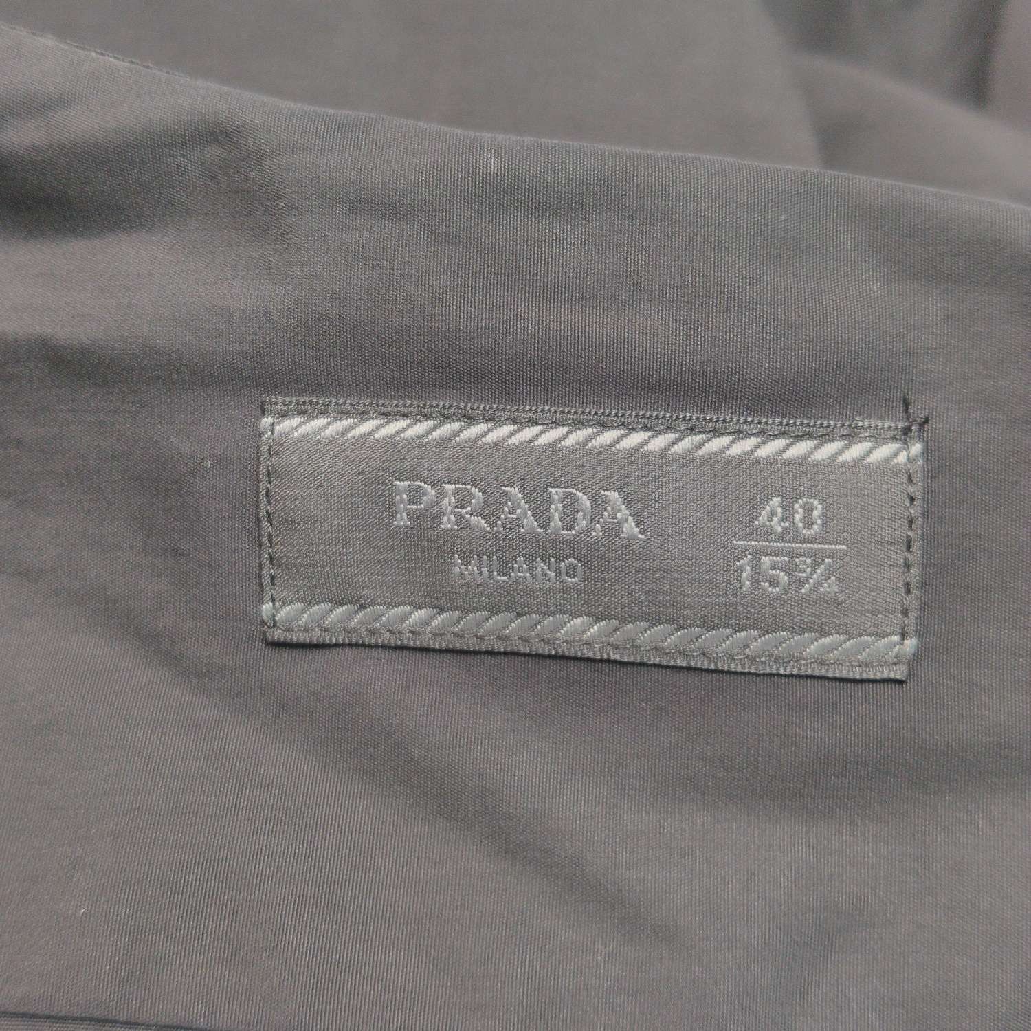 Prada Black Sequined Collar Shirt in Size M Size US M / EU 48-50 / 2 - 5 Thumbnail