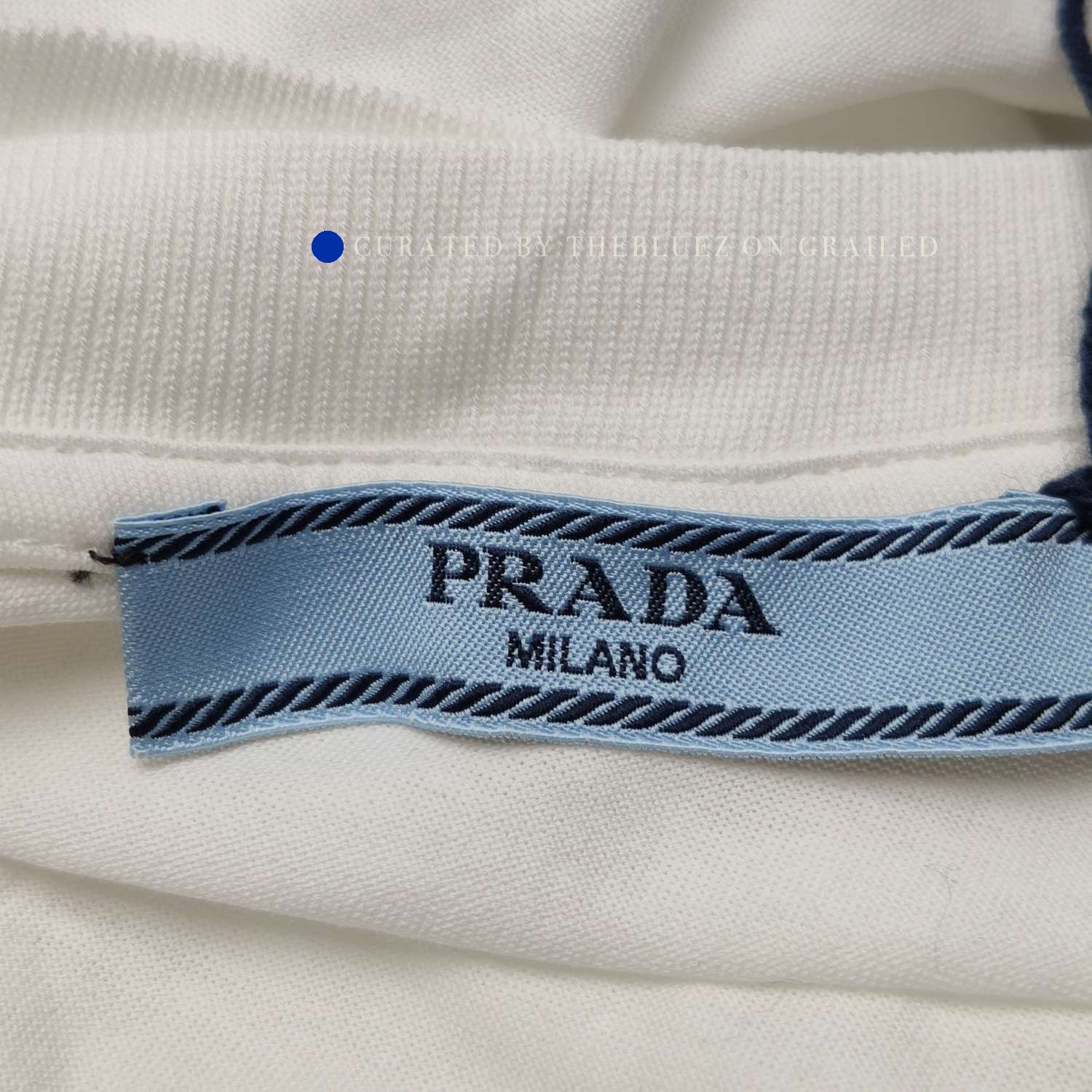 Prada Pocket Detail Short Sleeve Tee in White Size US M / EU 48-50 / 2 - 5 Thumbnail