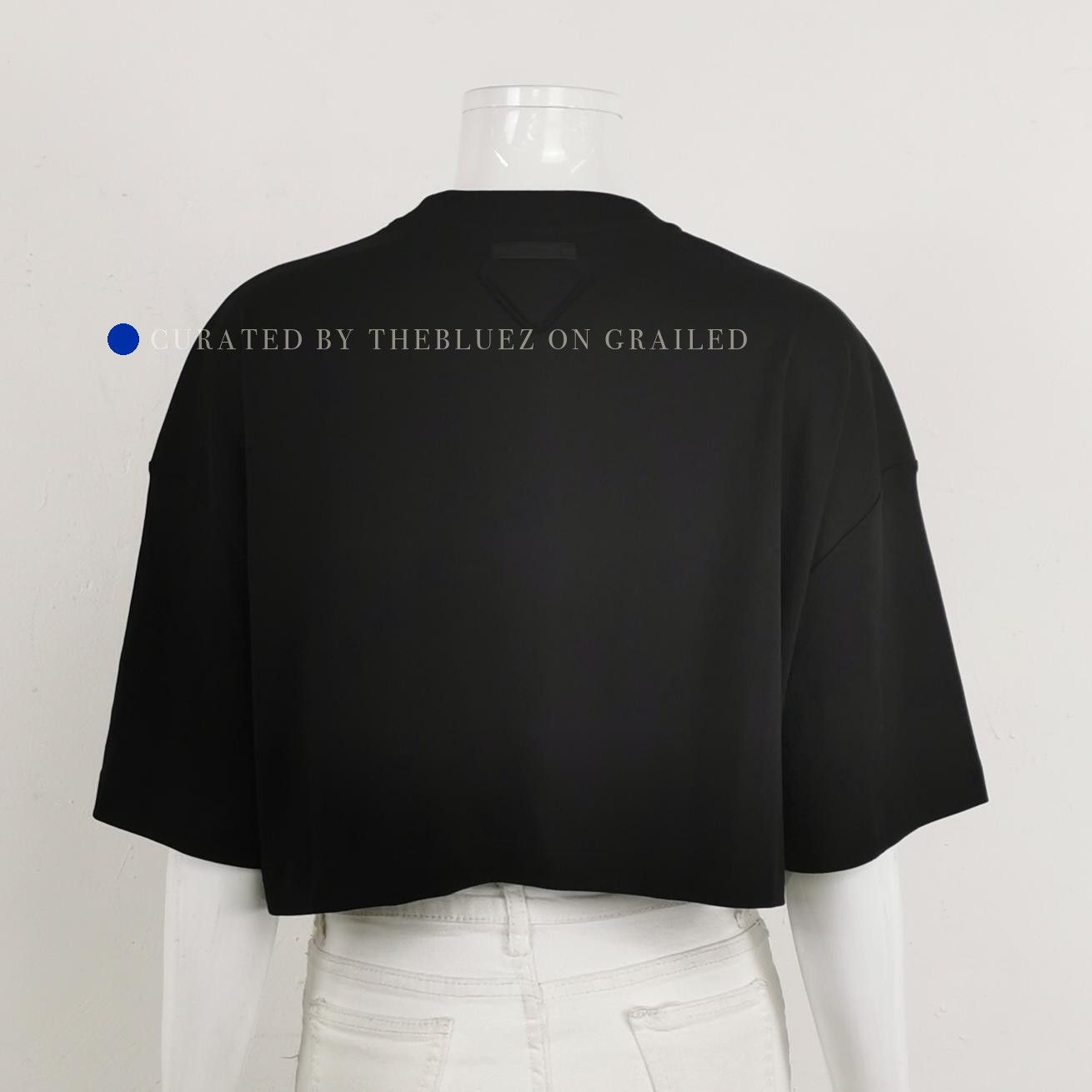 Prada Black Crew Neck Pocket T-Shirt in XS Size US XS / EU 42 / 0 - 2 Thumbnail