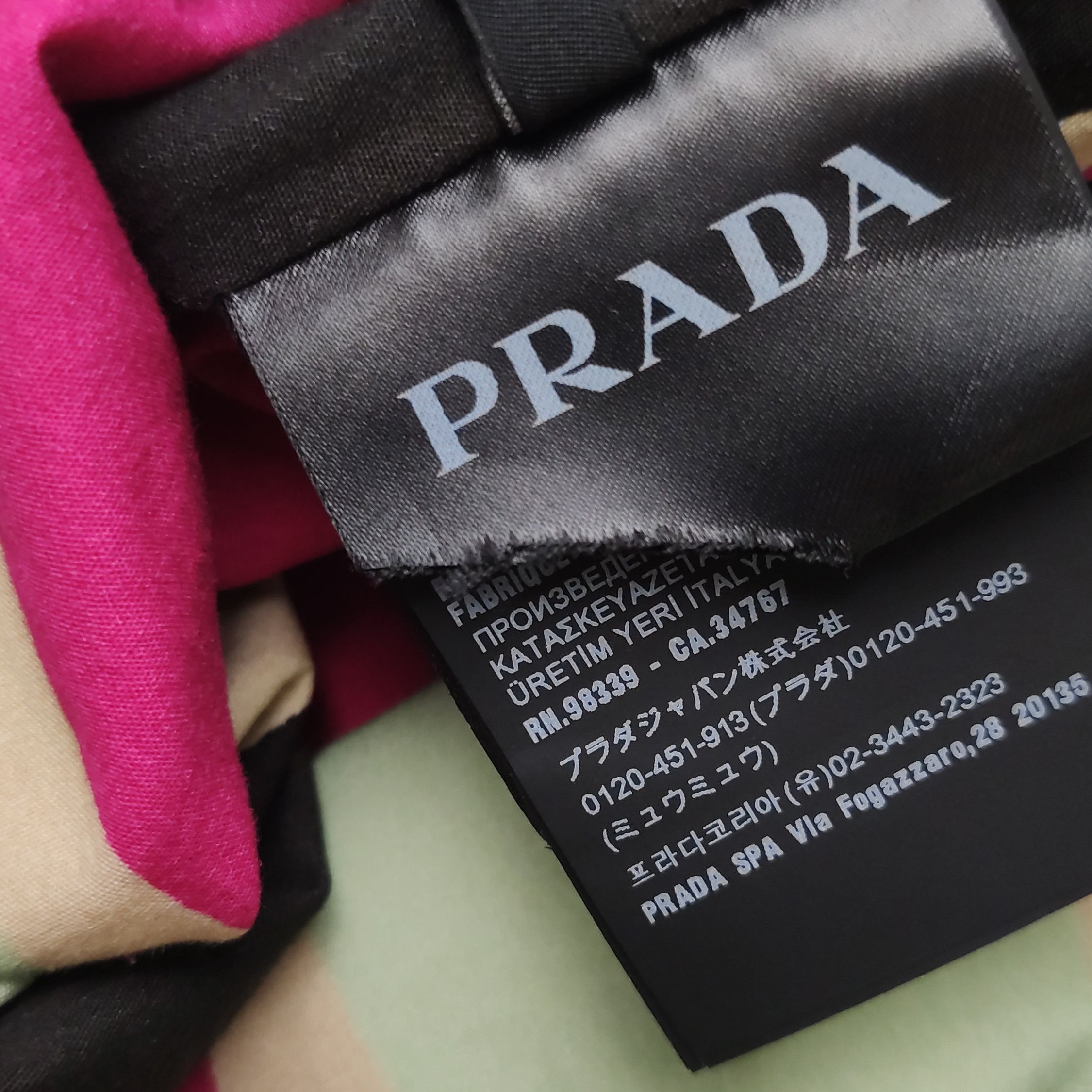 Prada Striped Sleeveless Top in Multi Colorway Size US M / EU 48-50 / 2 - 8 Thumbnail