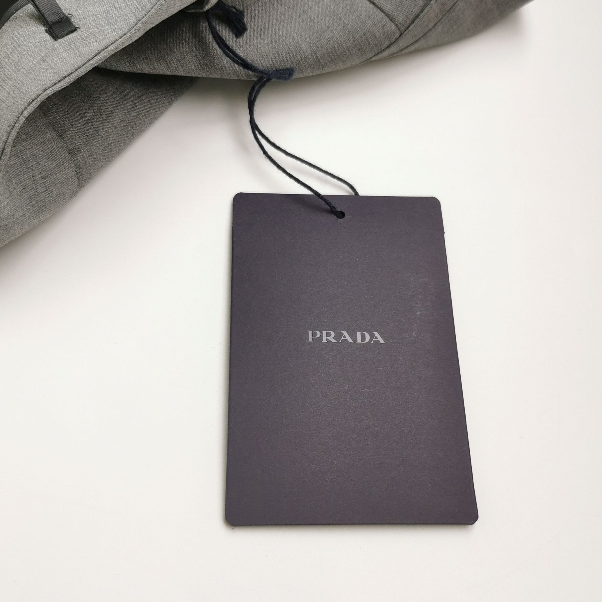 Prada Stylish Gray Virgin Wool Trousers Size US 26 / EU 42 - 3 Thumbnail