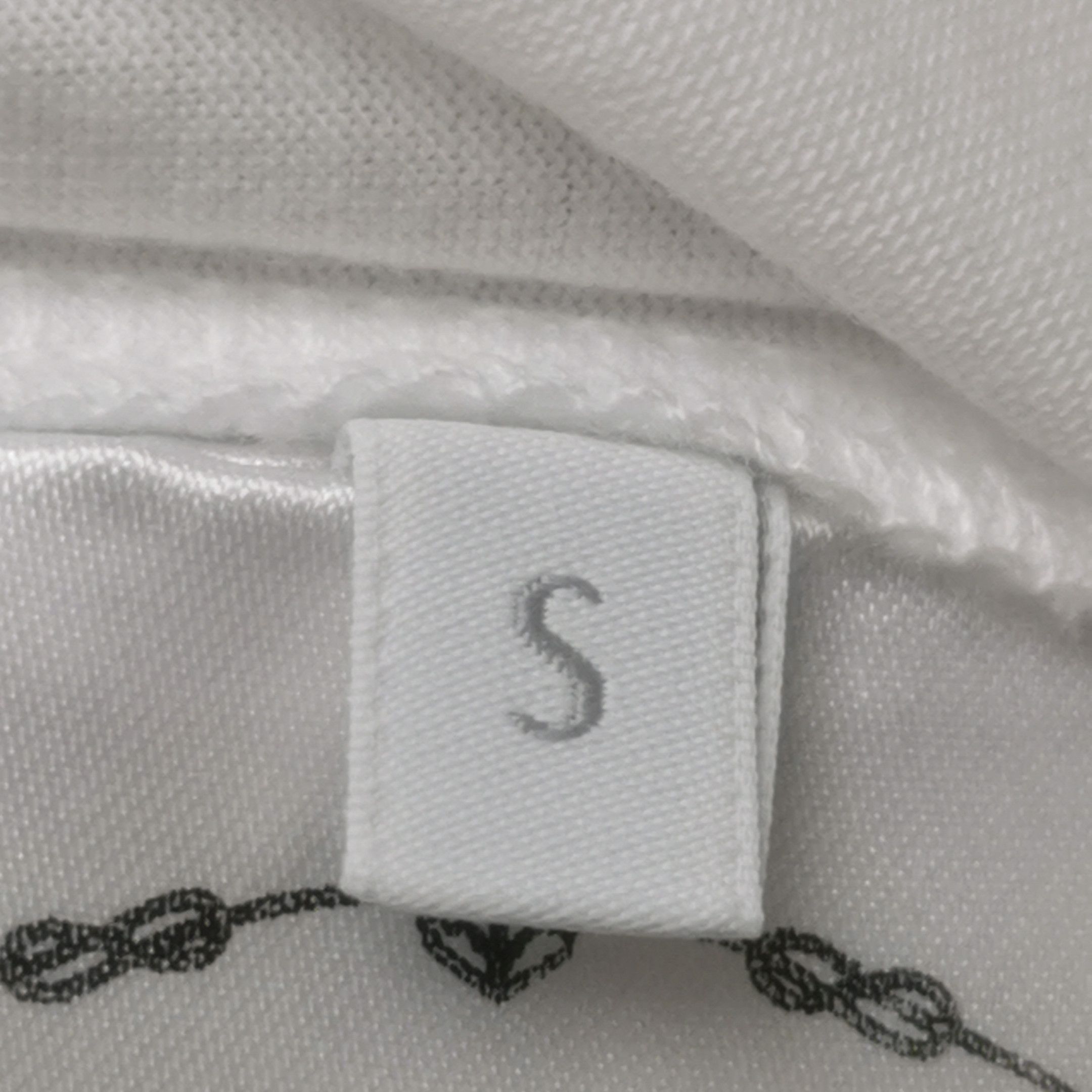 Prada Crisp White Cotton Tee in Size S Size US S / EU 44-46 / 1 - 4 Thumbnail