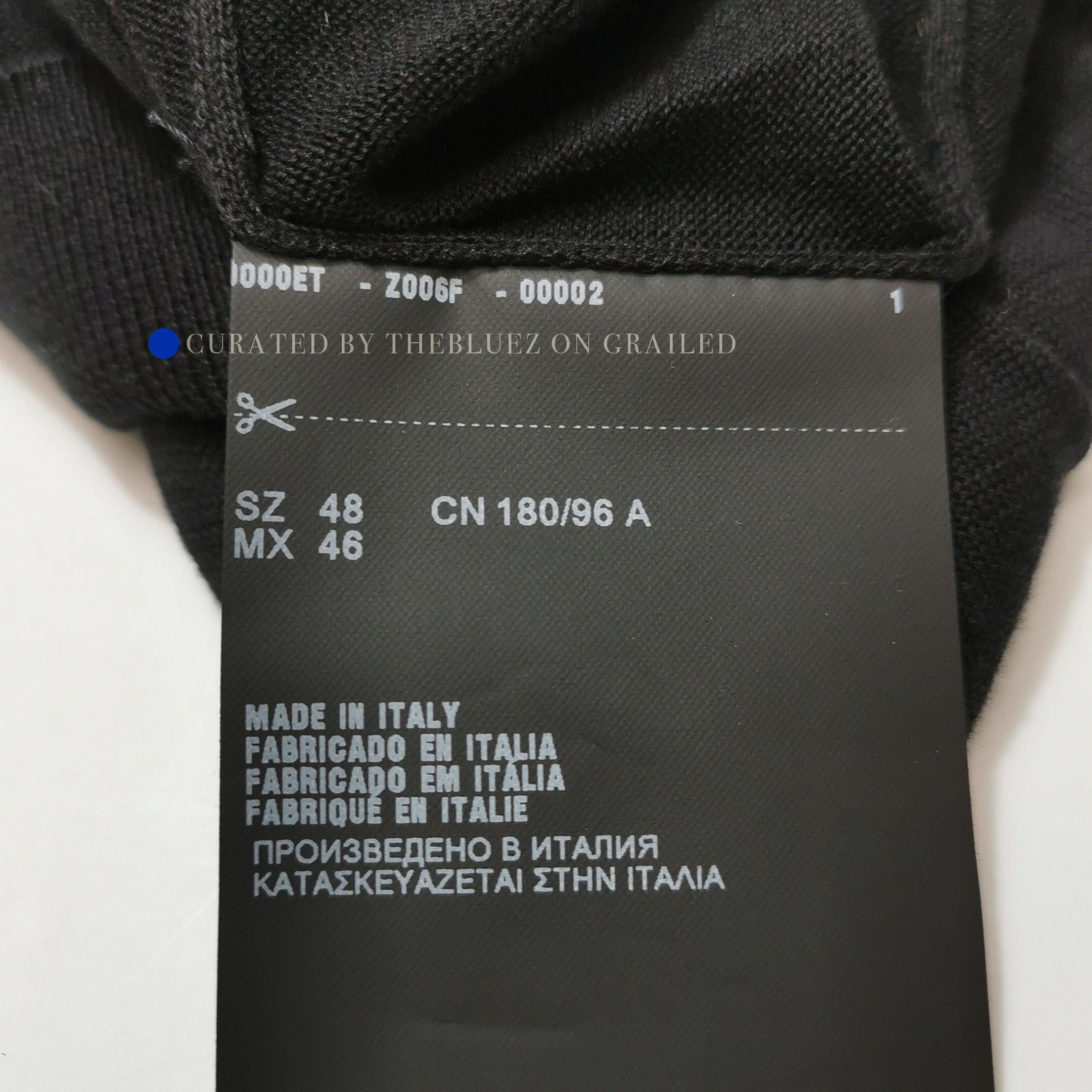 Prada Elegant Black Cotton Cardigan in Size M Size US M / EU 48-50 / 2 - 6 Thumbnail