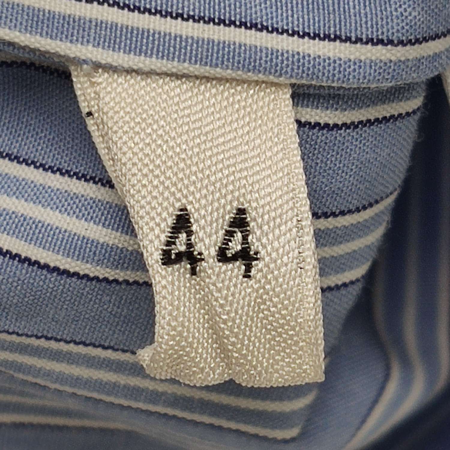 Celine Striped Blue Button-Up Shirt in Size S Size US S / EU 44-46 / 1 - 6 Thumbnail