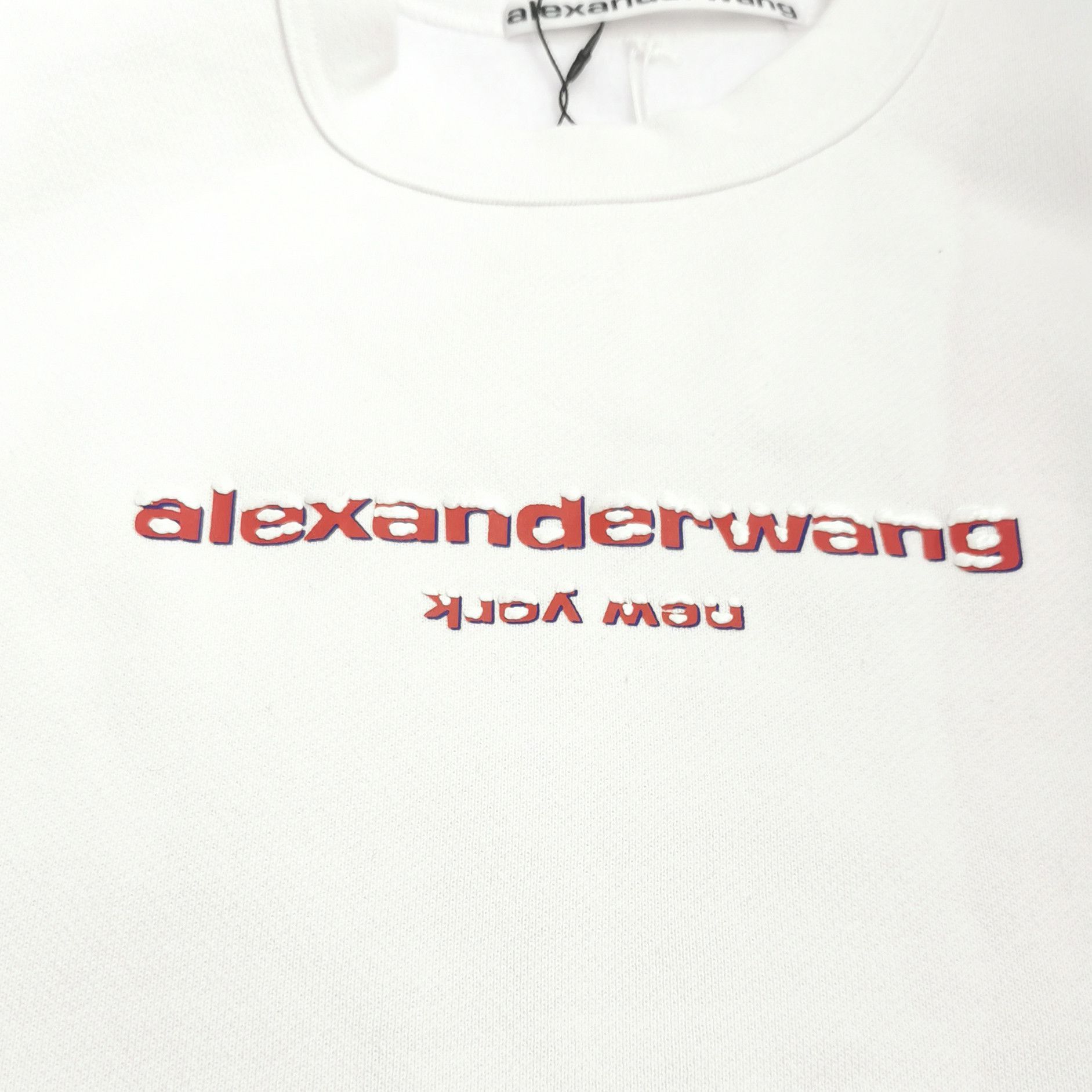 Alexander Wang Minimalist Logo Crewneck Sweatshirt Size US XL / EU 56 / 4 - 3 Thumbnail
