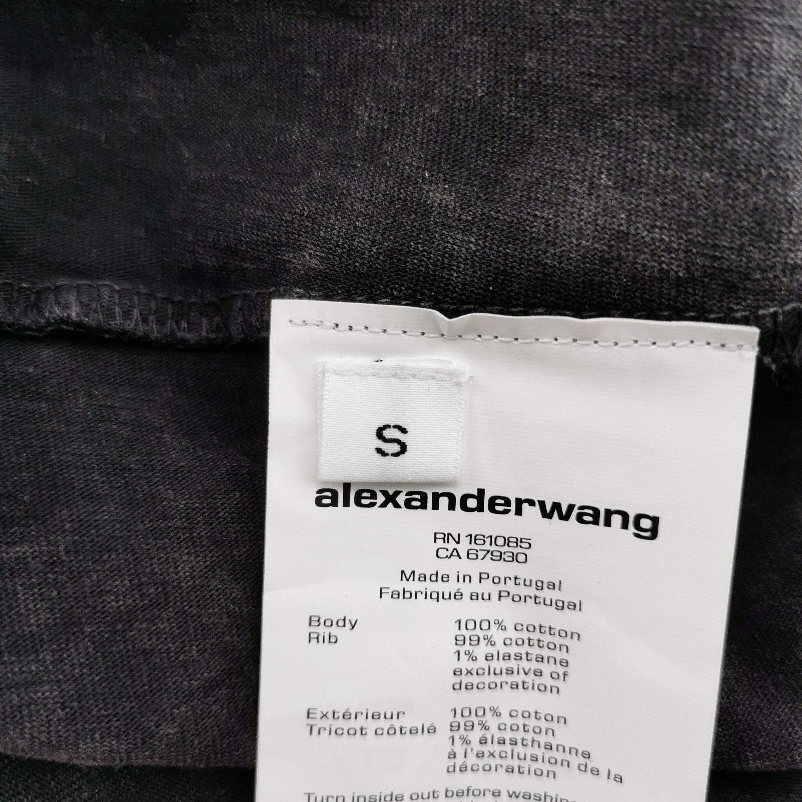Alexander Wang Graphic Heartbreaker T-Shirt in Gray Size US S / EU 44-46 / 1 - 6 Thumbnail