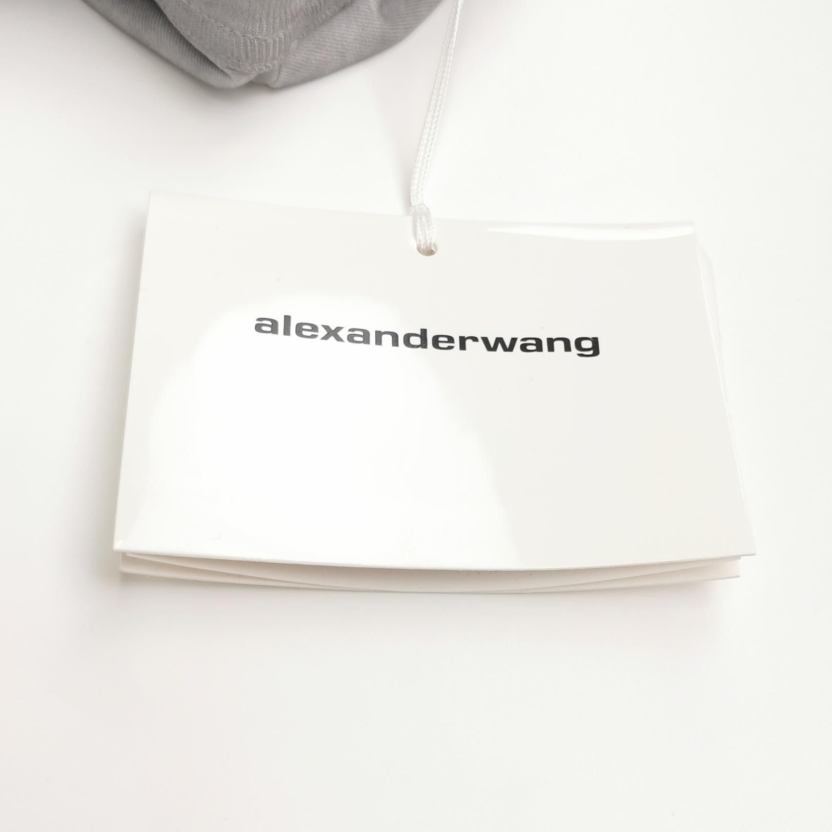 Alexander Wang Logo Long Sleeve T-Shirt in Gray Size US L / EU 52-54 / 3 - 4 Thumbnail