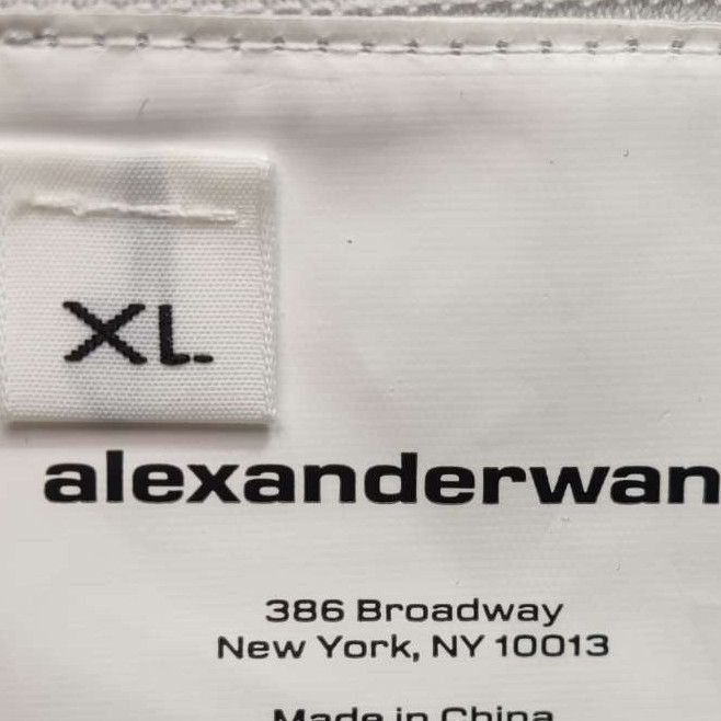 Alexander Wang Logo Long Sleeve T-Shirt in Gray Size US L / EU 52-54 / 3 - 7 Thumbnail