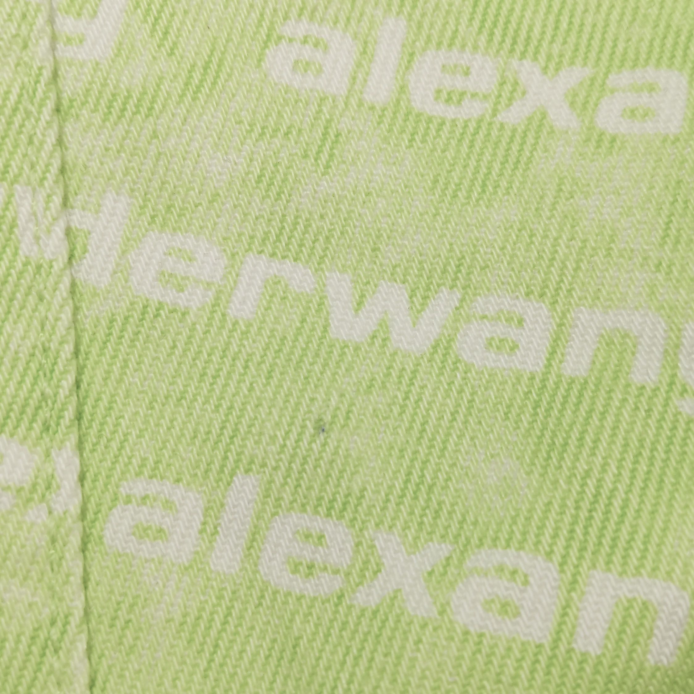 Alexander Wang Logo Print Denim Jacket in Green Size US M / EU 48-50 / 2 - 11 Thumbnail