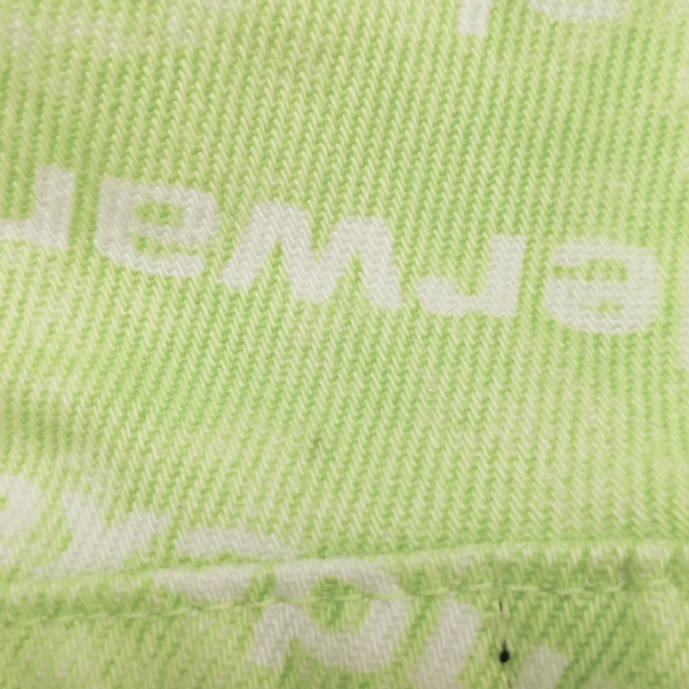 Alexander Wang Logo Print Denim Jacket in Green Size US M / EU 48-50 / 2 - 10 Thumbnail