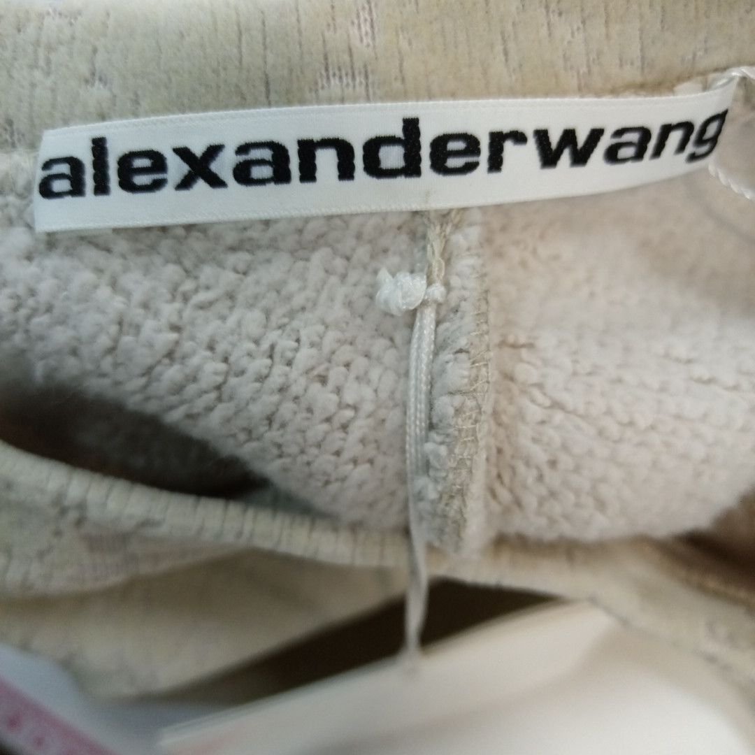 Alexander Wang Flocked Sweatshirt in Beige Size US S / EU 44-46 / 1 - 6 Thumbnail