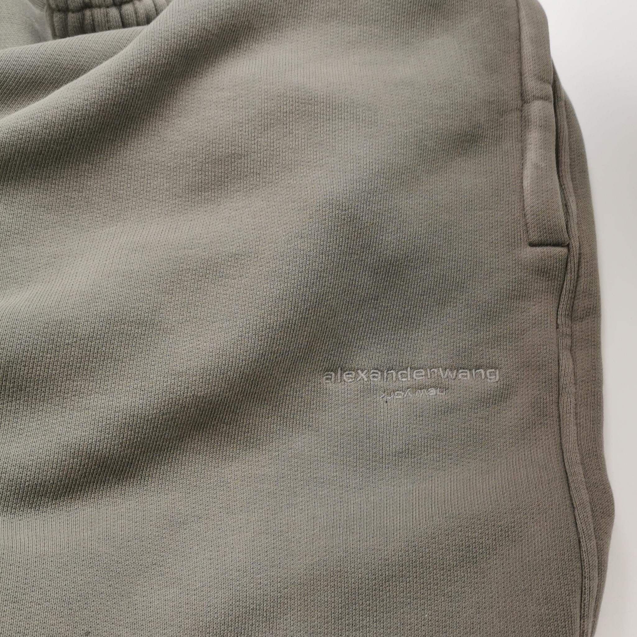 Alexander Wang Logo Gray Sweatpants in Size 30 Size US 30 / EU 46 - 3 Thumbnail